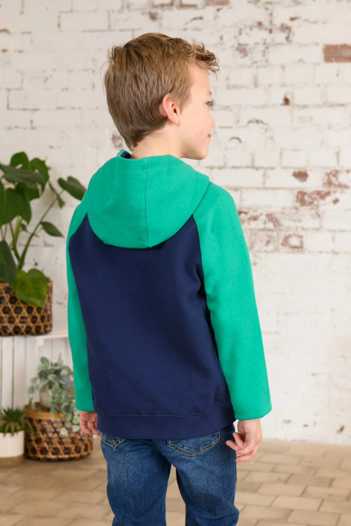 Jack Hoodie - Green Tractor Slurry - Image 13