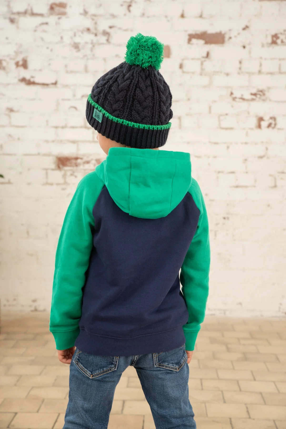 Jack Hoodie - Green Tractor Slurry - Image 4
