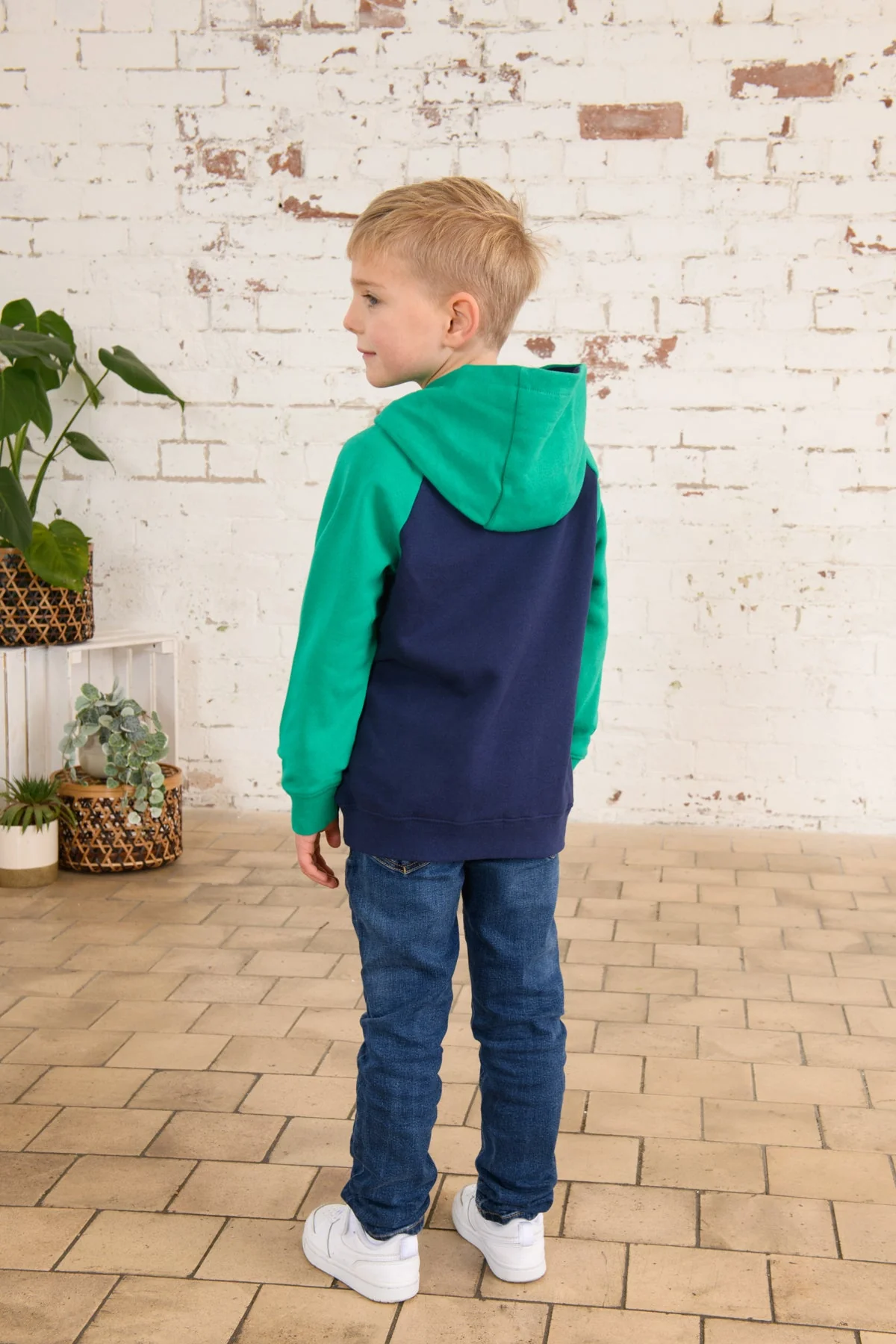 Jack Hoodie - Green Tractor Slurry - Image 7