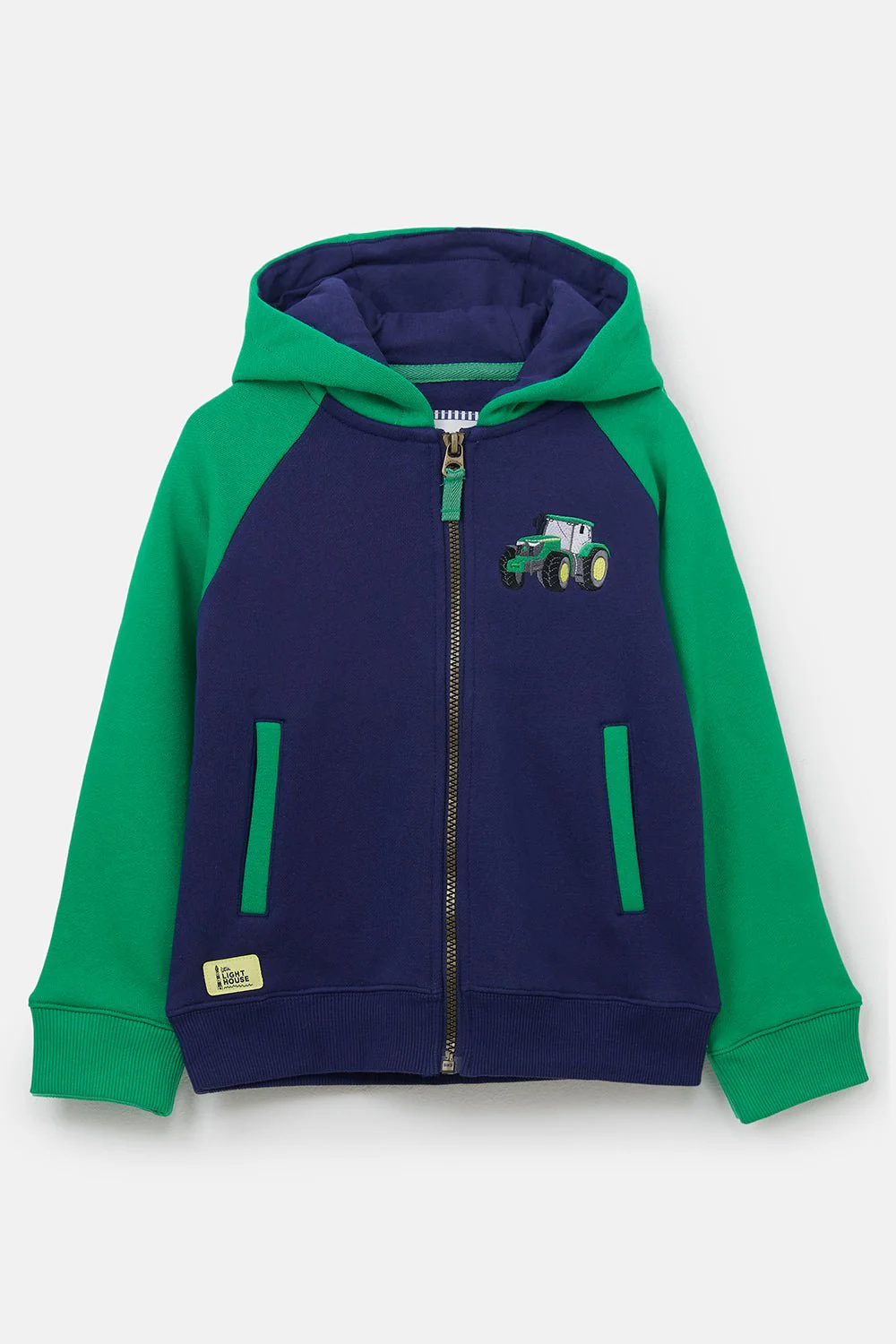 Jackson Full Zip Hoodie - Green Tractor - Image 2