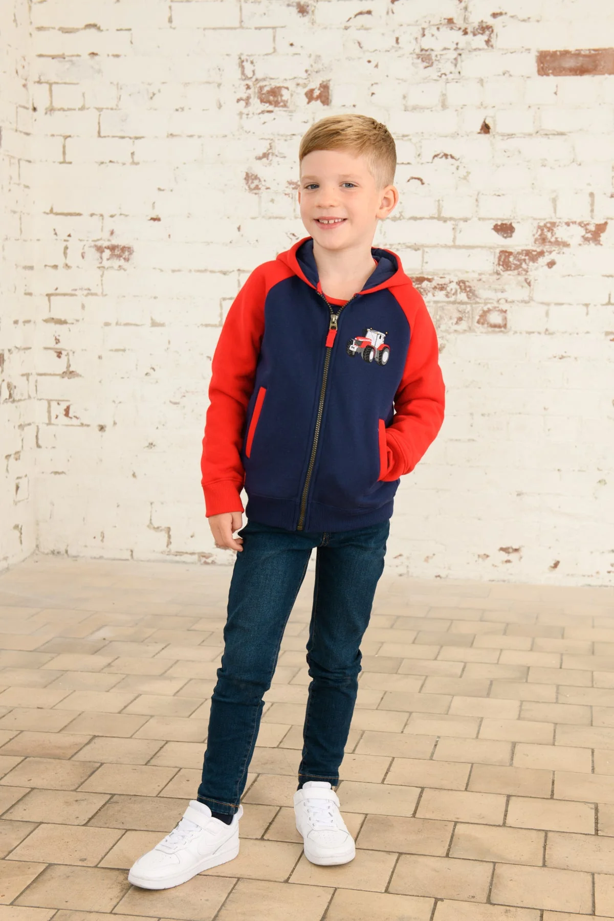 Jackson Full Zip Hoodie - Red Tractor - Image 3