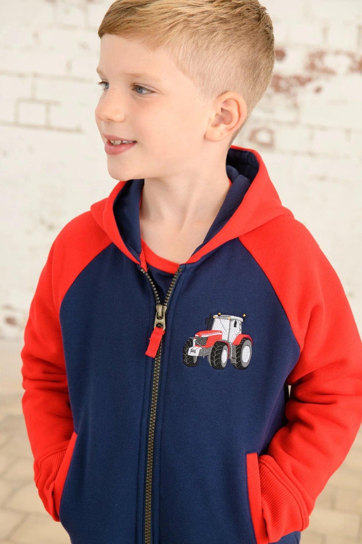Jackson Full Zip Hoodie - Red Tractor - Image 4