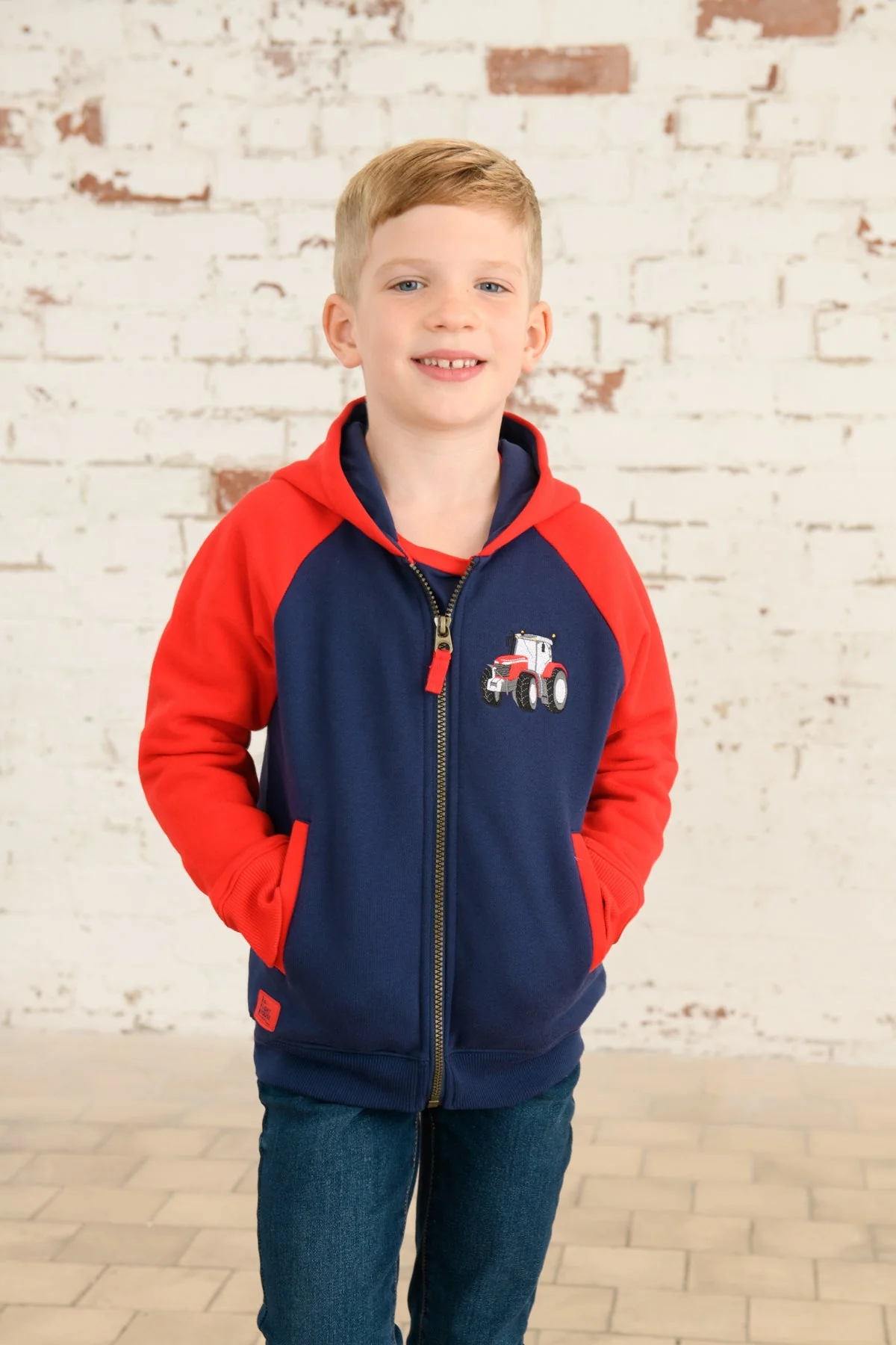 Jackson Full Zip Hoodie - Red Tractor - Image 6