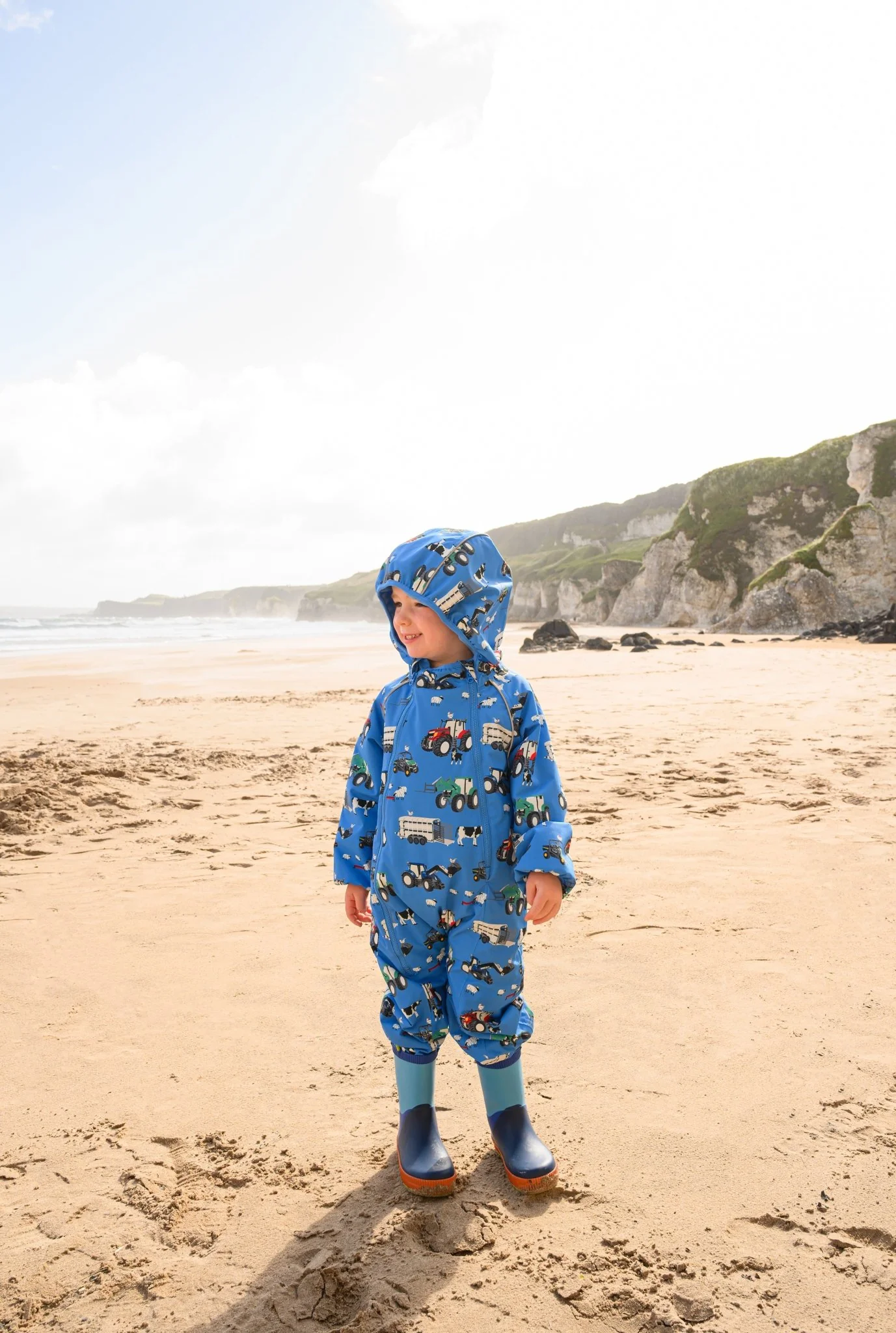 Jamie Puddlesuit - Farm Print - Image 3