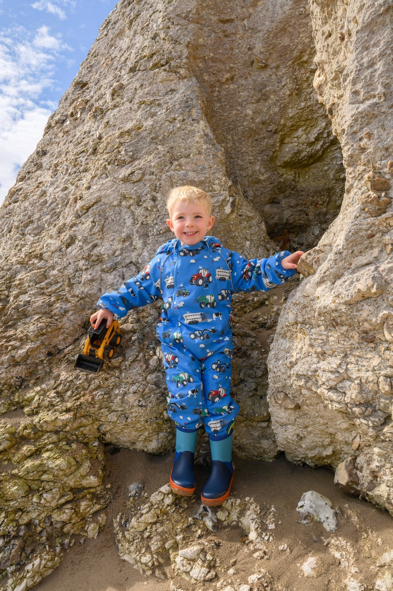 Jamie Puddlesuit - Farm Print - Image 4