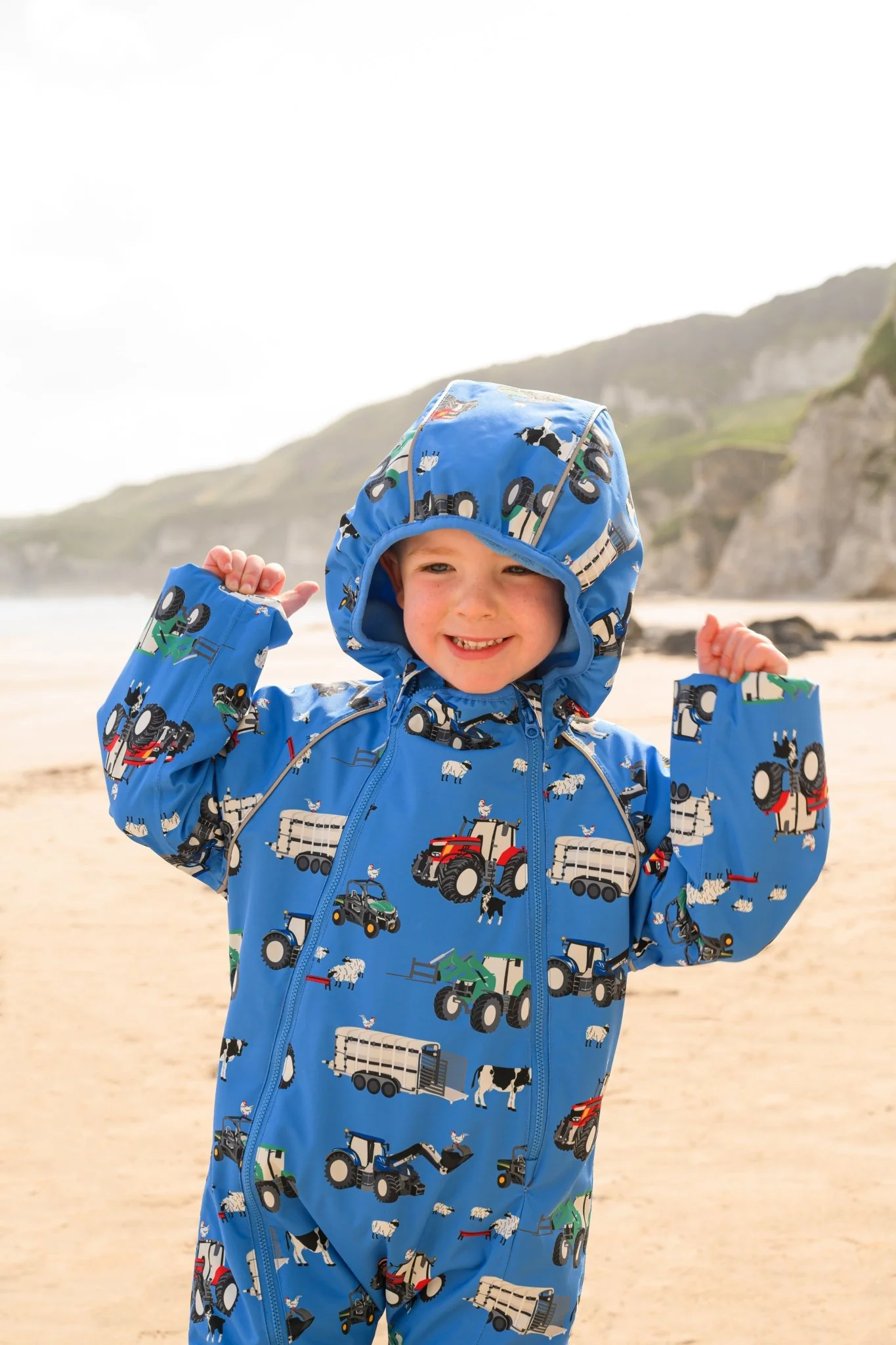 Jamie Puddlesuit - Farm Print - Image 5