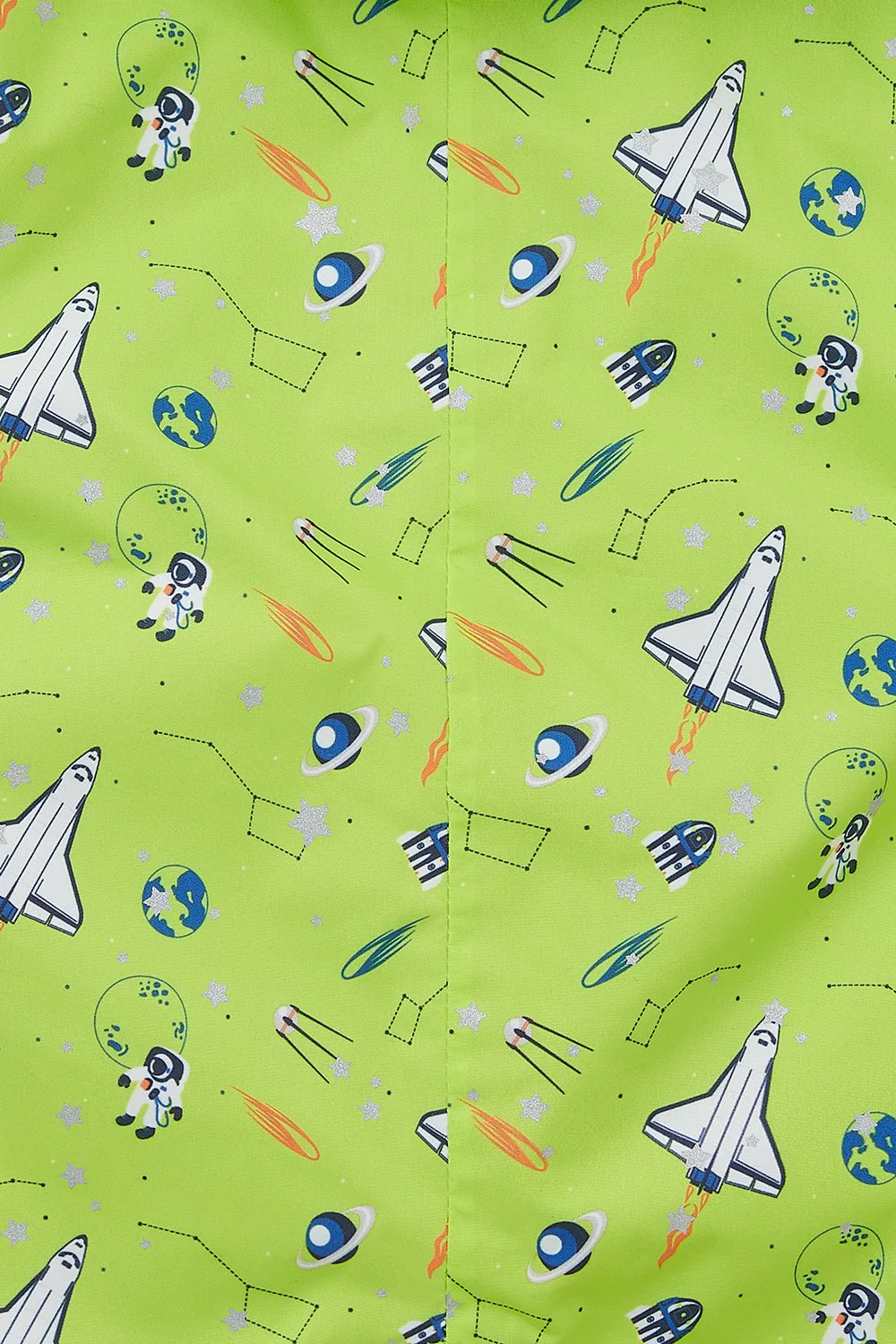 Jamie Puddlesuit - Lime Space Print - Image 3
