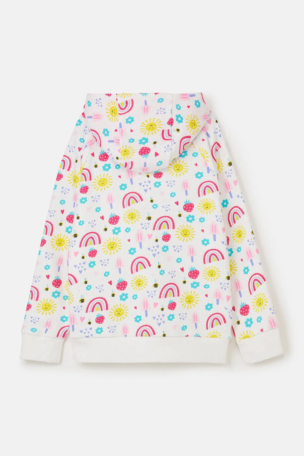 Jessie Hoodie - Rainbow Sunshine Print - Image 6