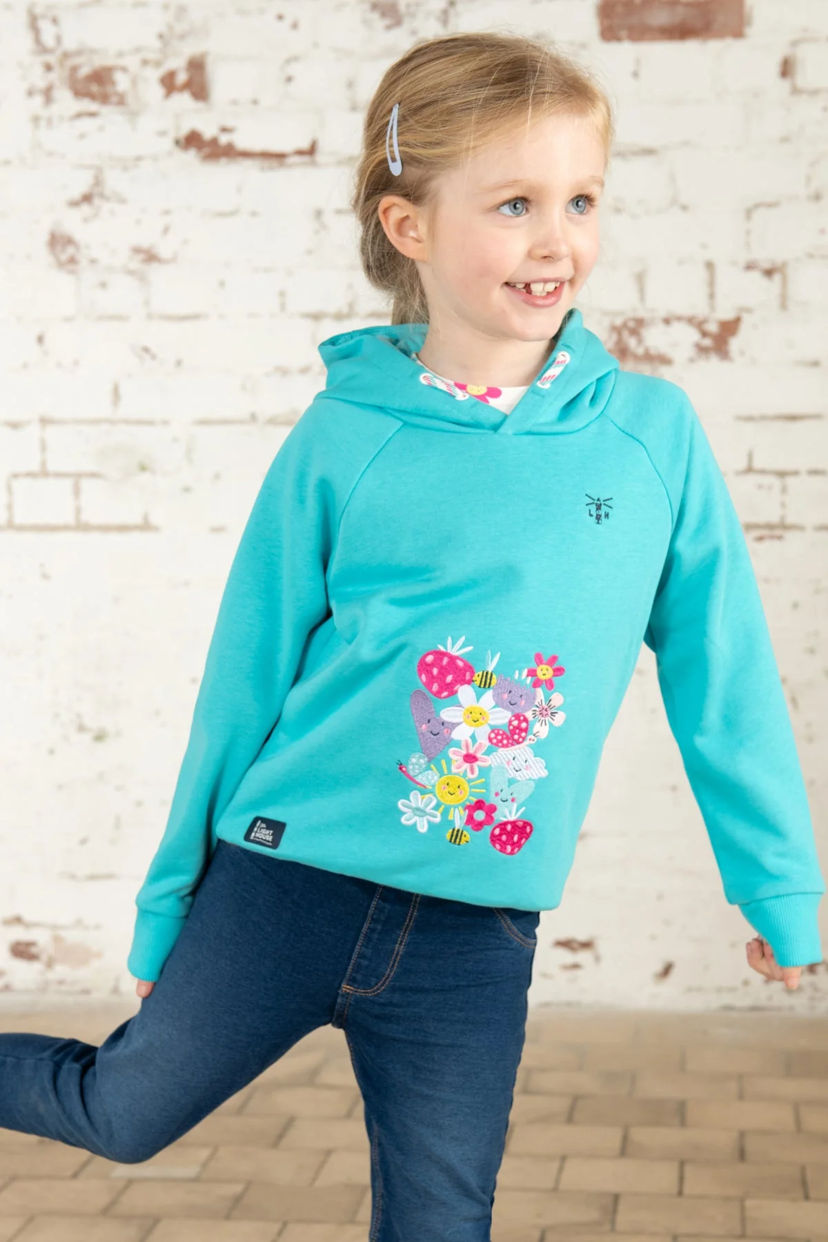Jessie Hoodie - Turquoise - Image 4