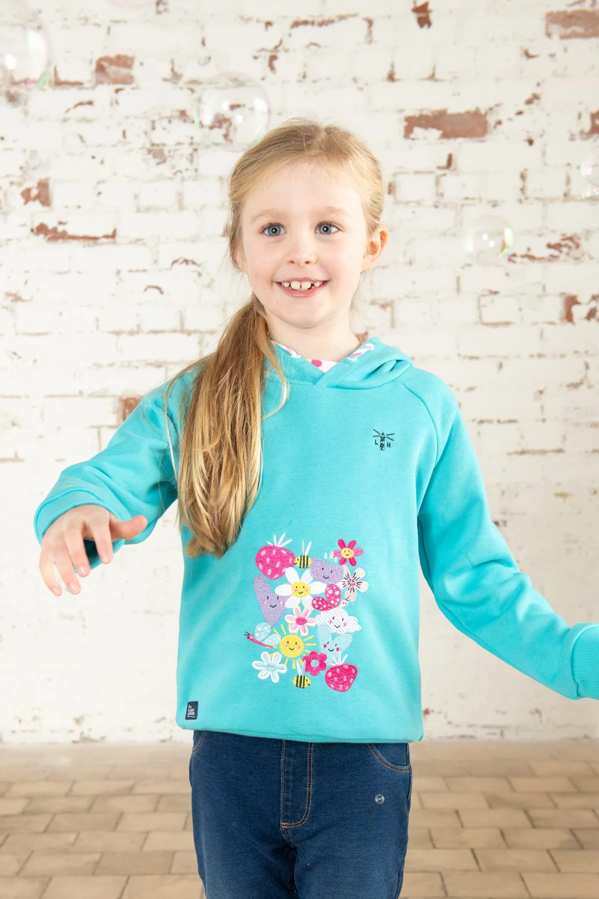 Jessie Hoodie - Turquoise - Image 7
