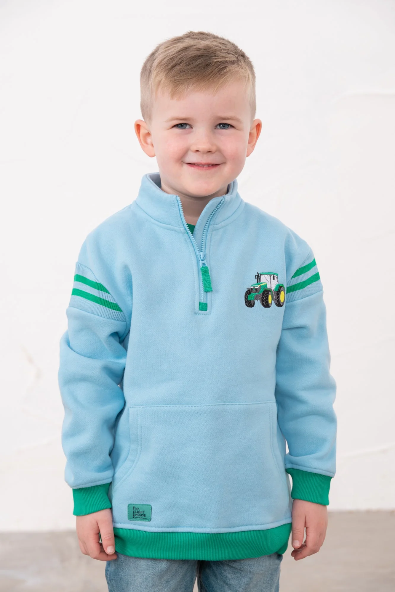Jonah Sweatshirt - Green Tractor - Image 3
