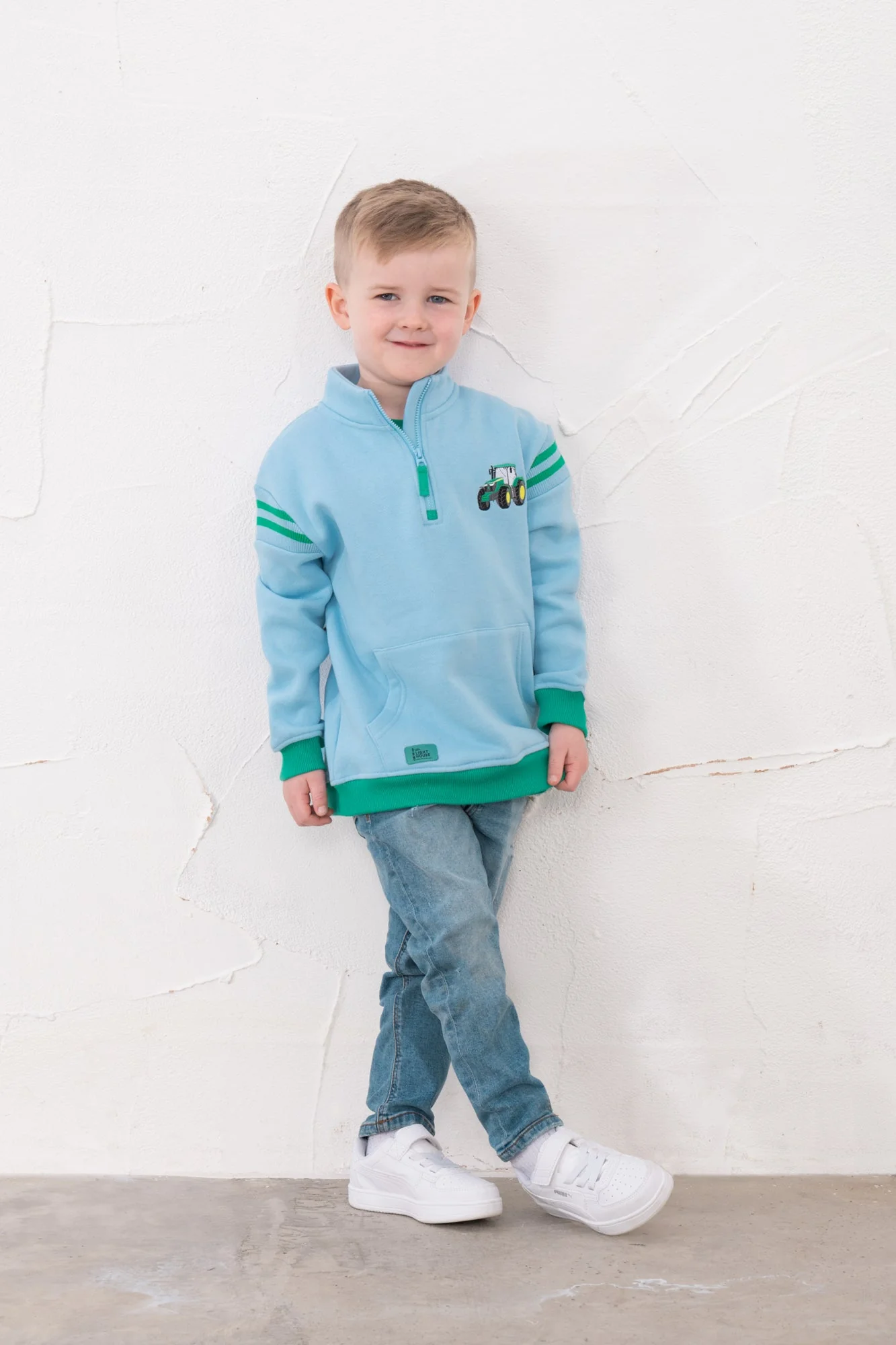 Jonah Sweatshirt - Green Tractor - Image 4