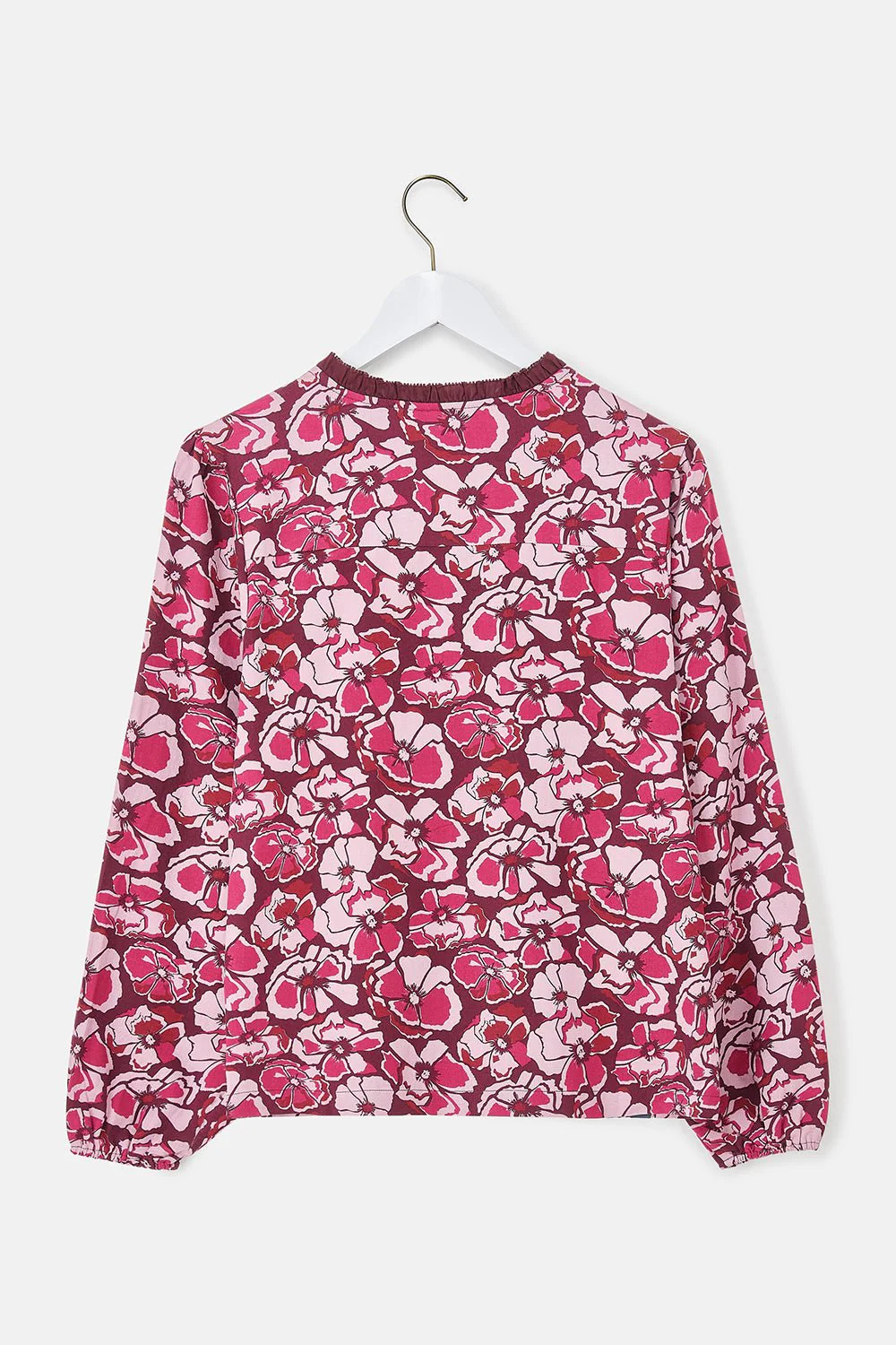 Juliette Blouse - Cranberry Floral - Image 9