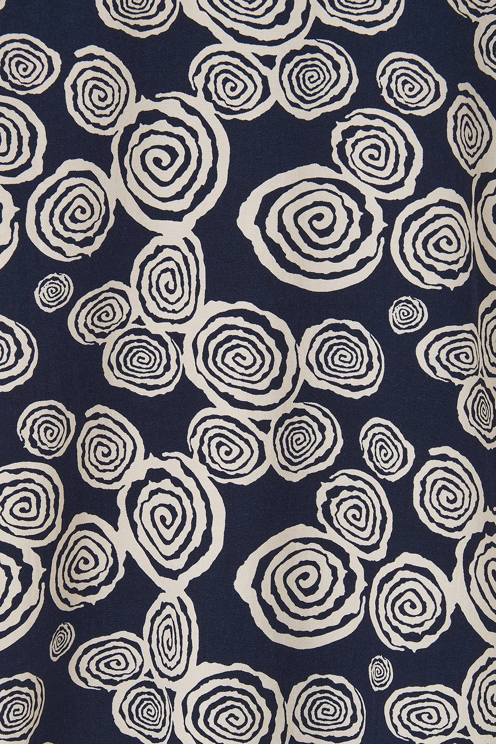 Juliette Blouse - Navy Swirl - Image 11