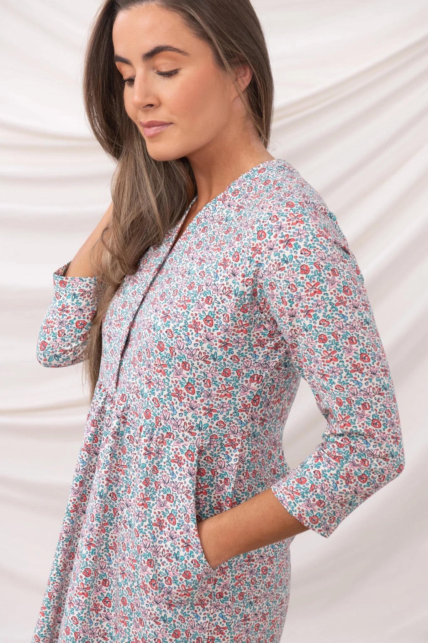 Katie Dress - Ditsy Floral - Image 8