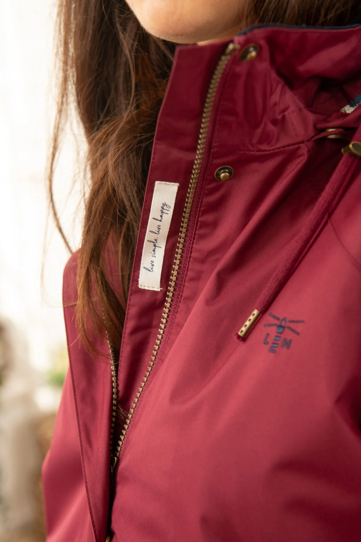 Kendal Raincoat - Berry - Image 6