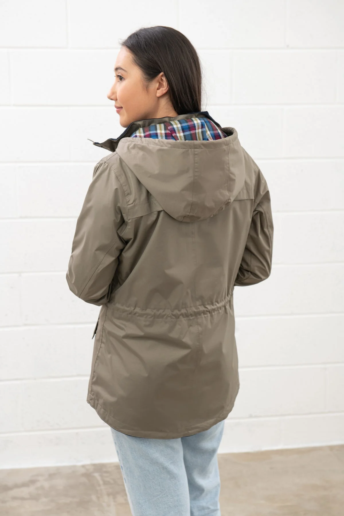 Kendal Raincoat - Fawn - Image 8
