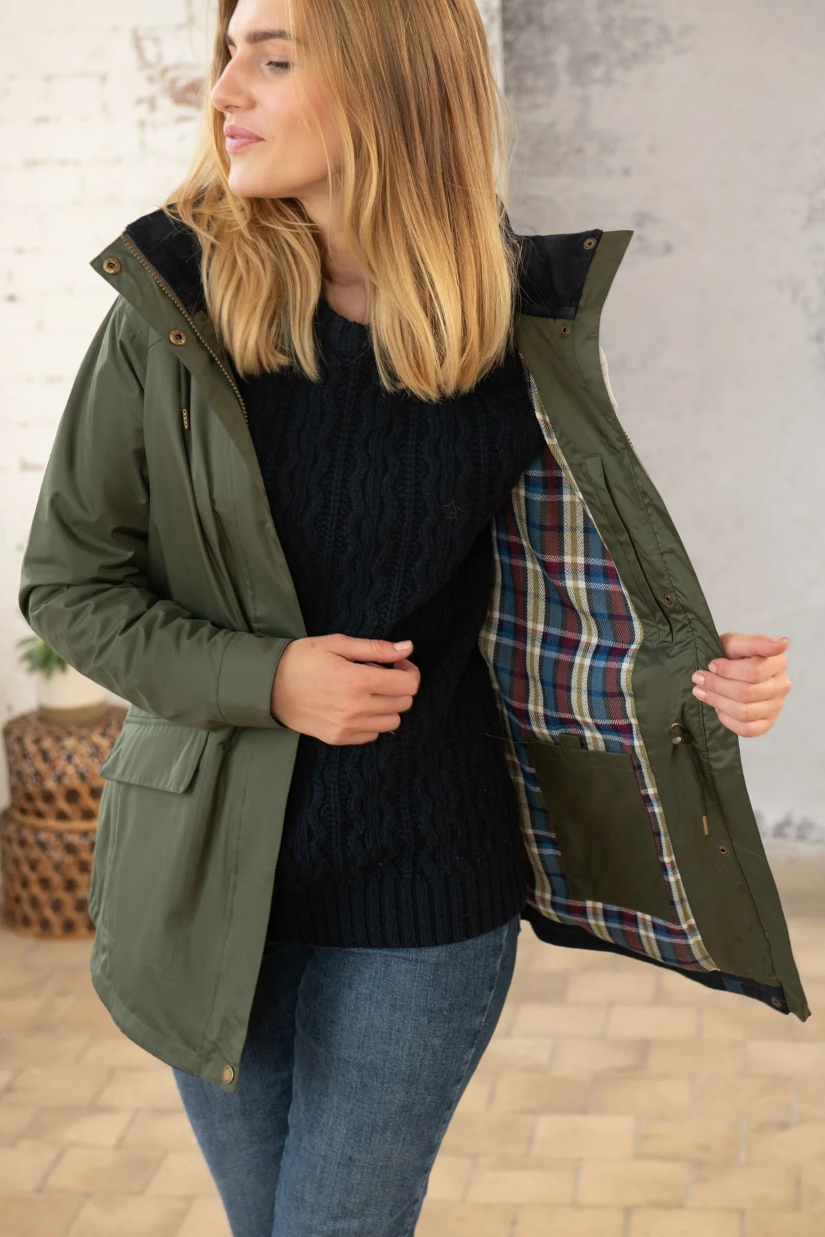 Kendal Raincoat - Forest - Image 3