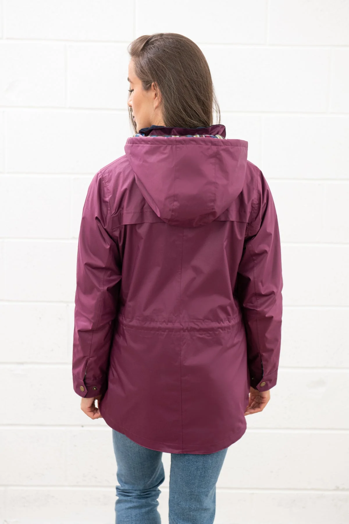 Kendal Raincoat - Plum - Image 8