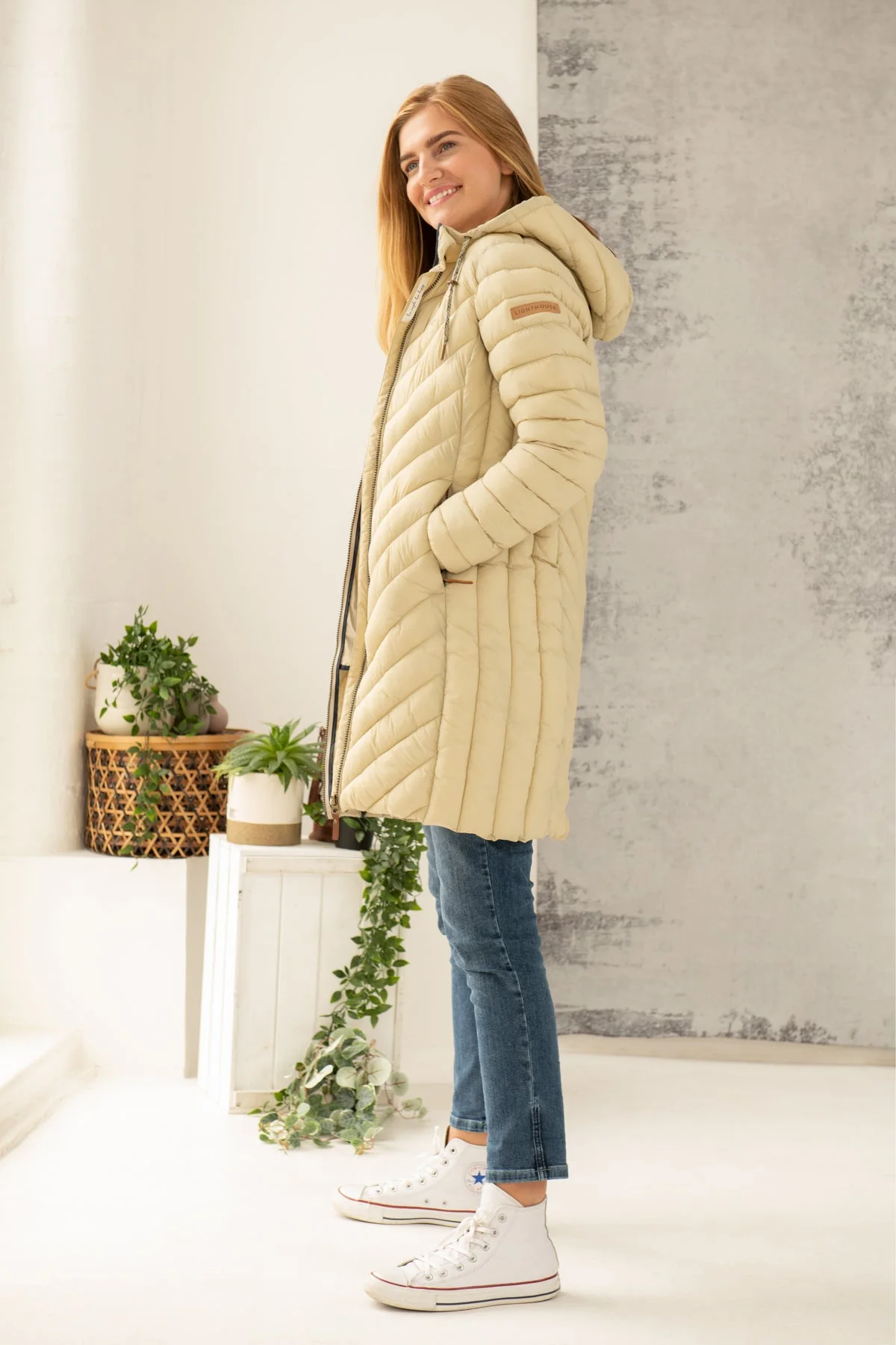 Laurel Coat - Almond - Image 5