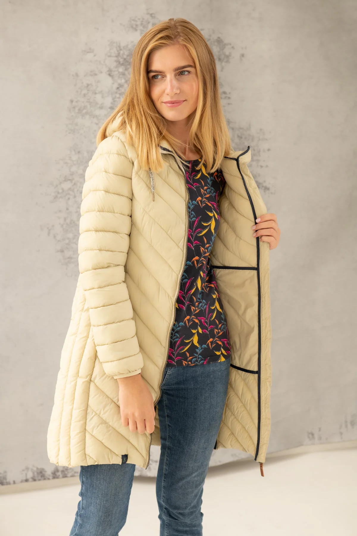 Laurel Coat - Almond - Image 7