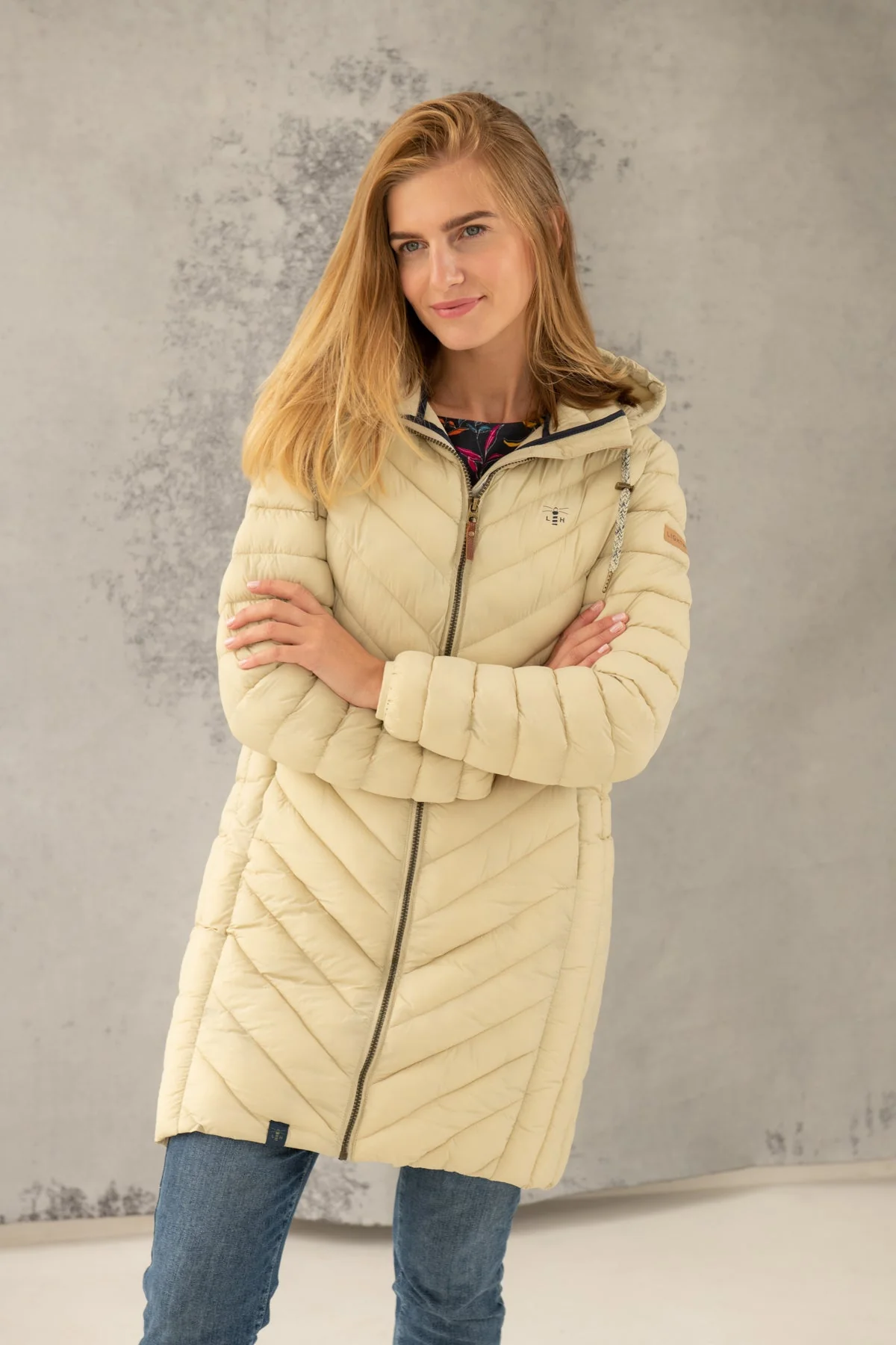 Laurel Coat - Almond - Image 8