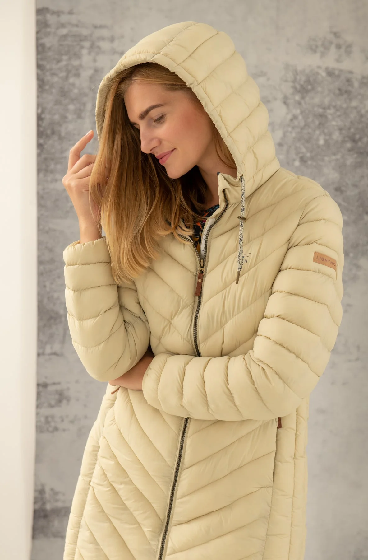 Laurel Coat - Almond - Image 9