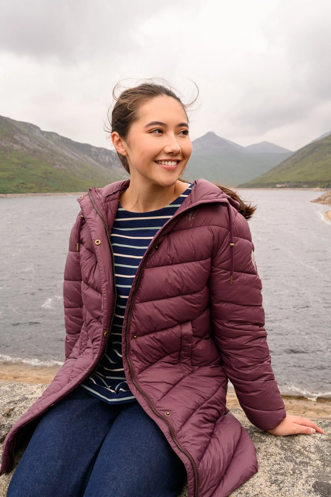 Laurel Coat - Cranberry - Image 11