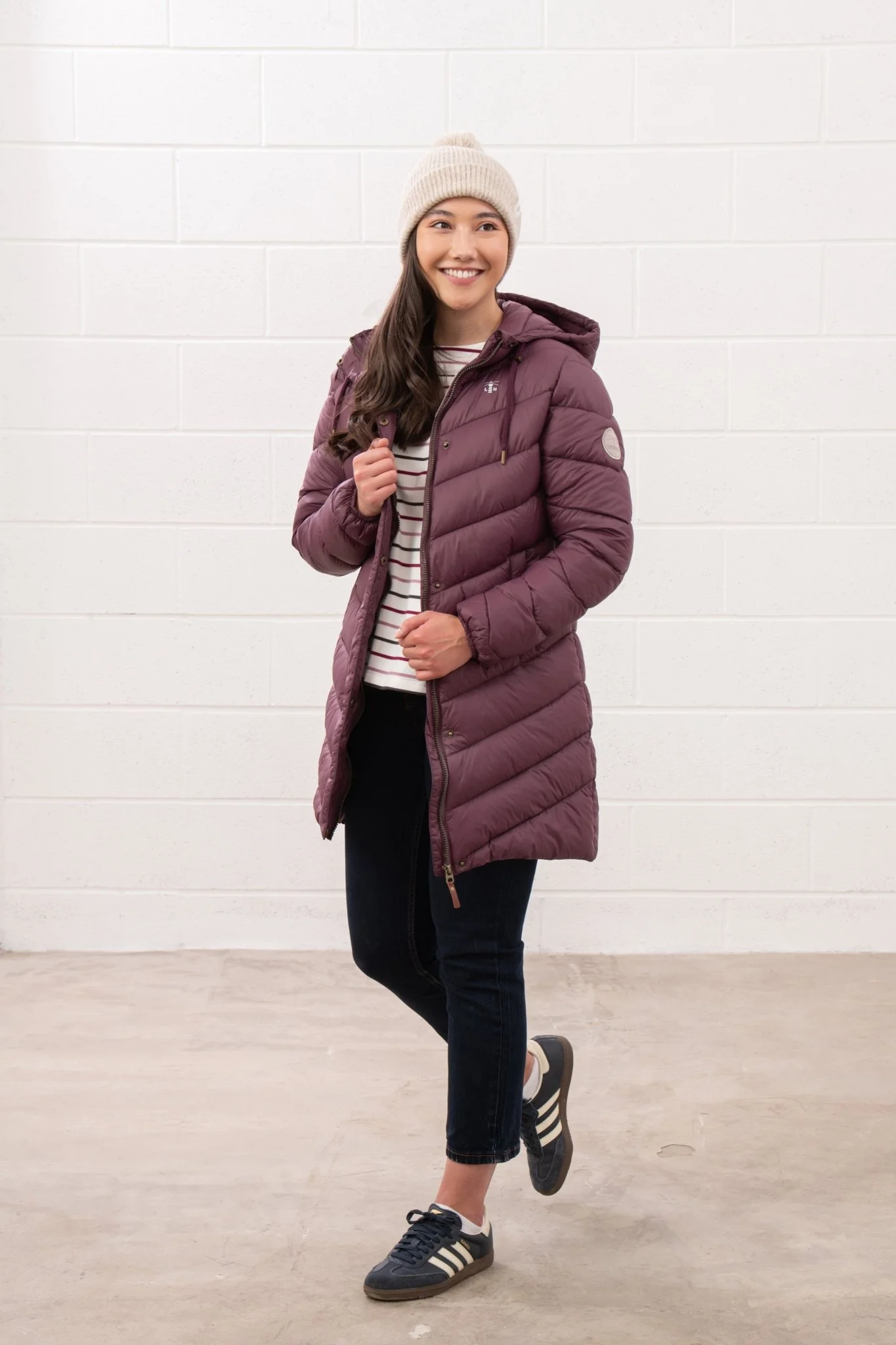 Laurel Coat - Cranberry - Image 7