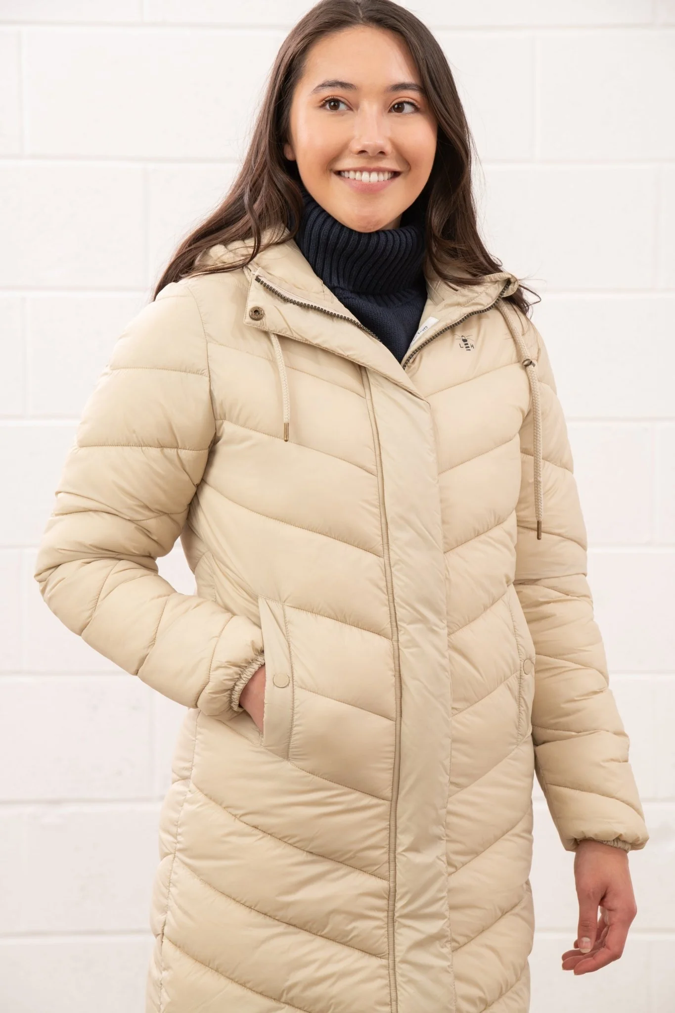 Laurel Coat - Cream - Image 4
