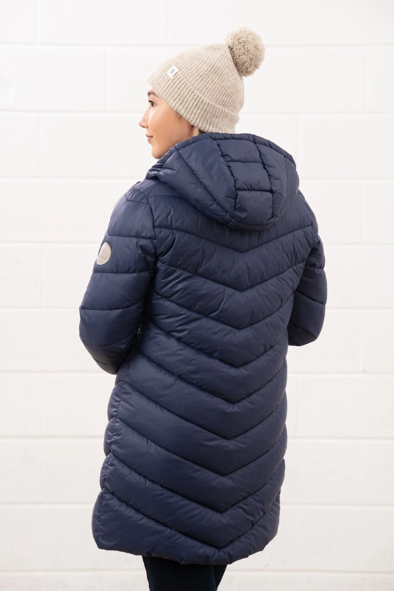 Laurel Coat - Navy - Image 9