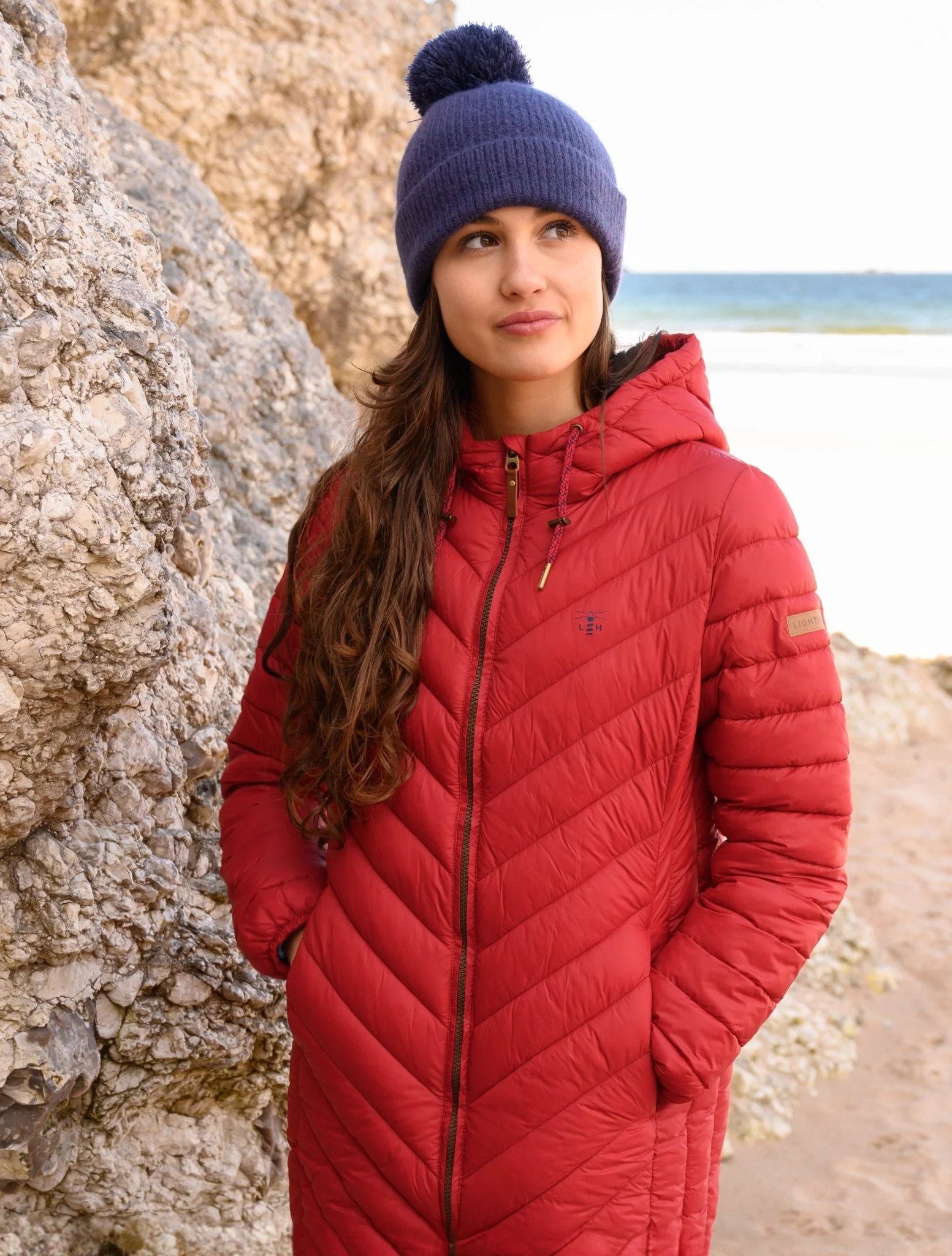 Laurel Coat - Red - Image 11