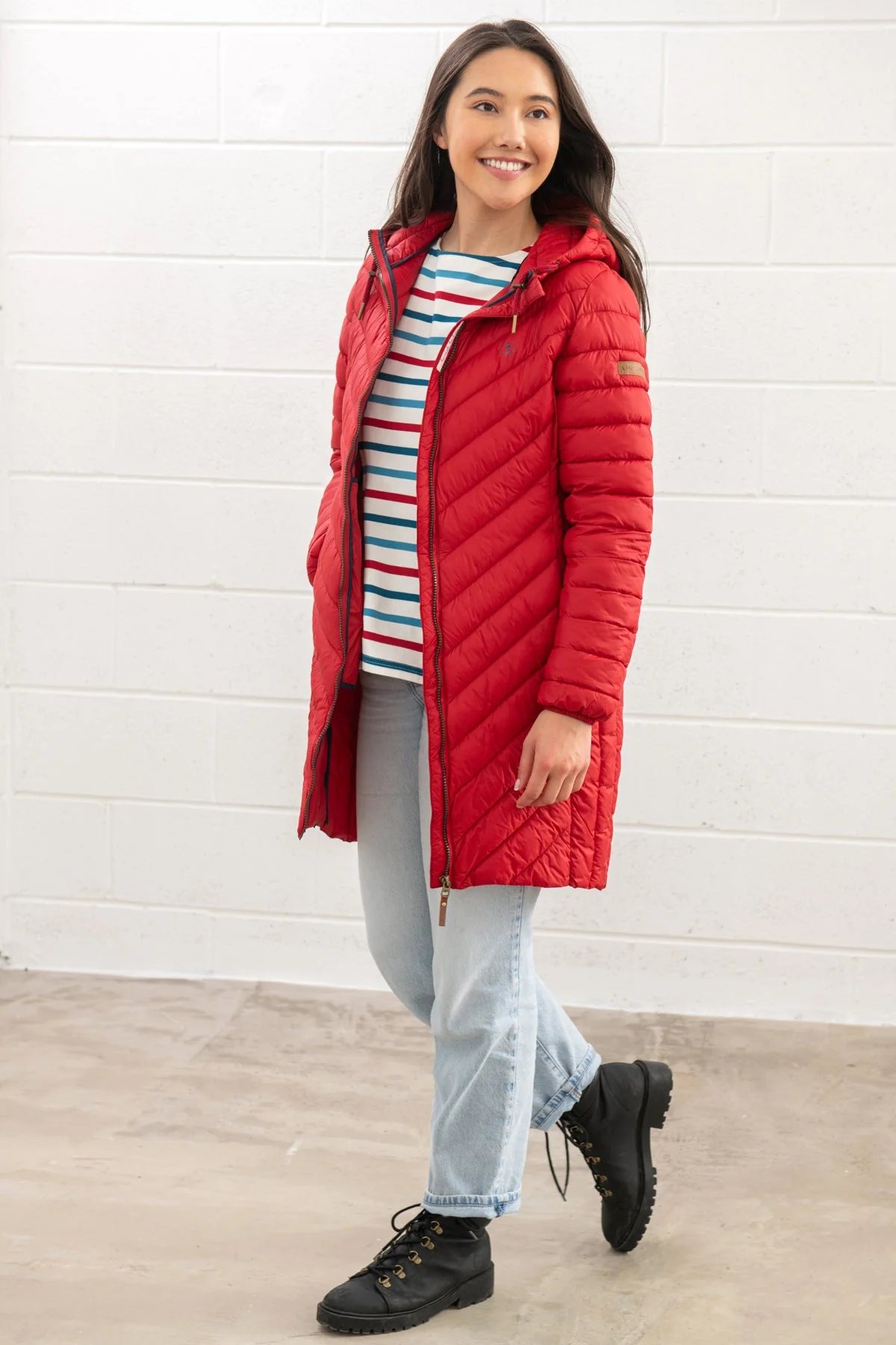 Laurel Coat - Red - Image 4
