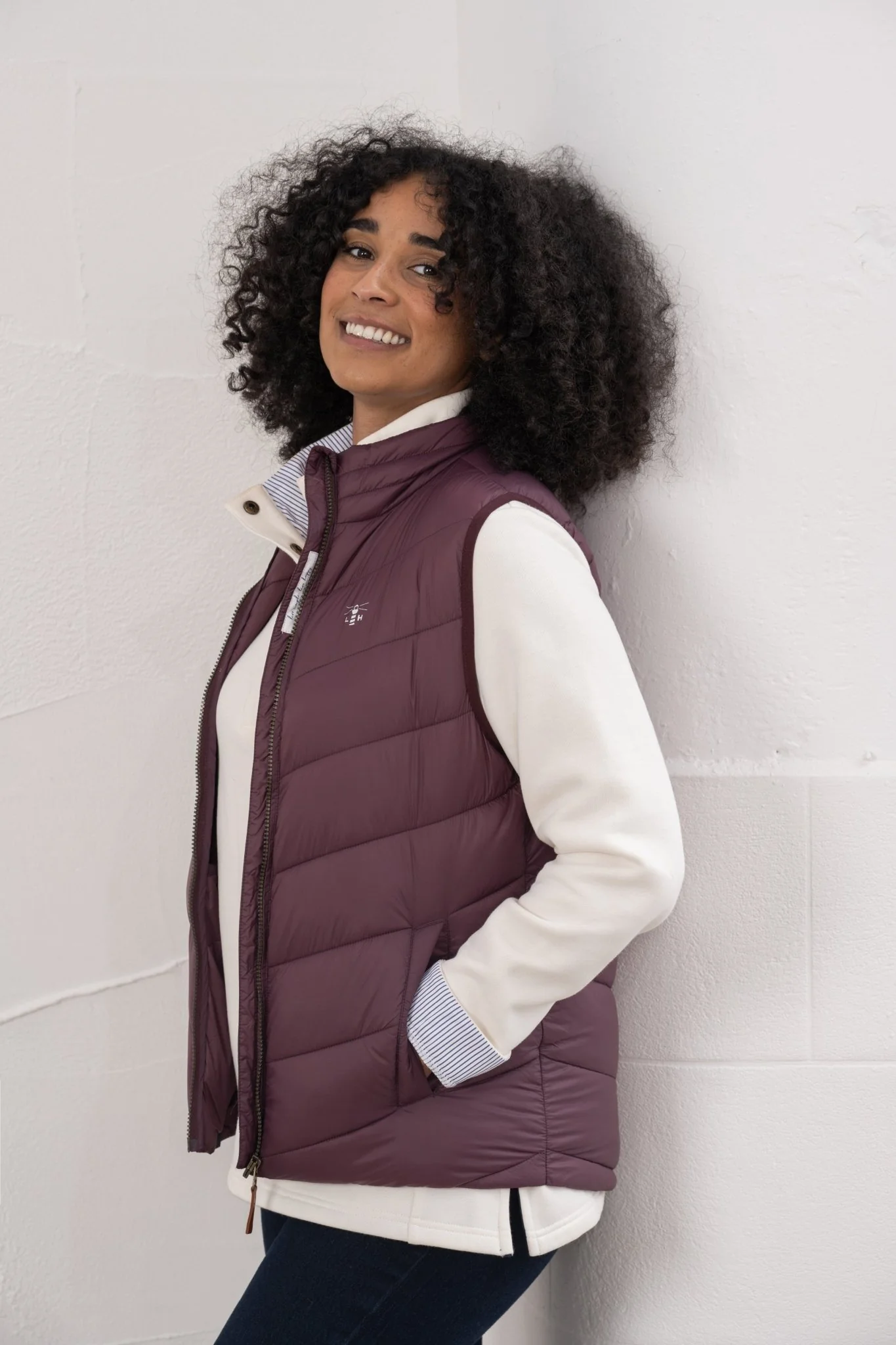 Laurel Gilet - Cranberry - Image 4