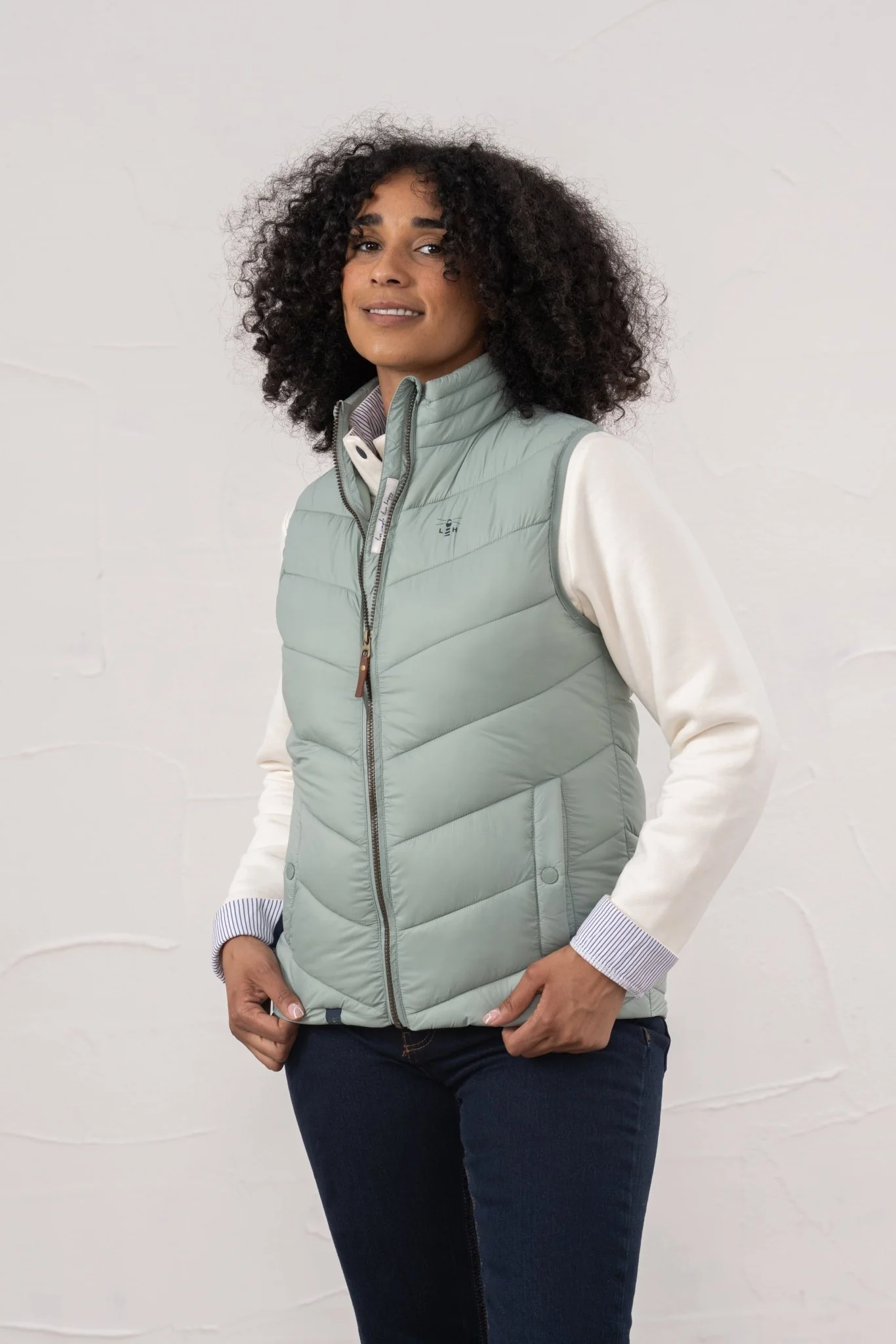 Laurel Gilet - Sage - Image 5