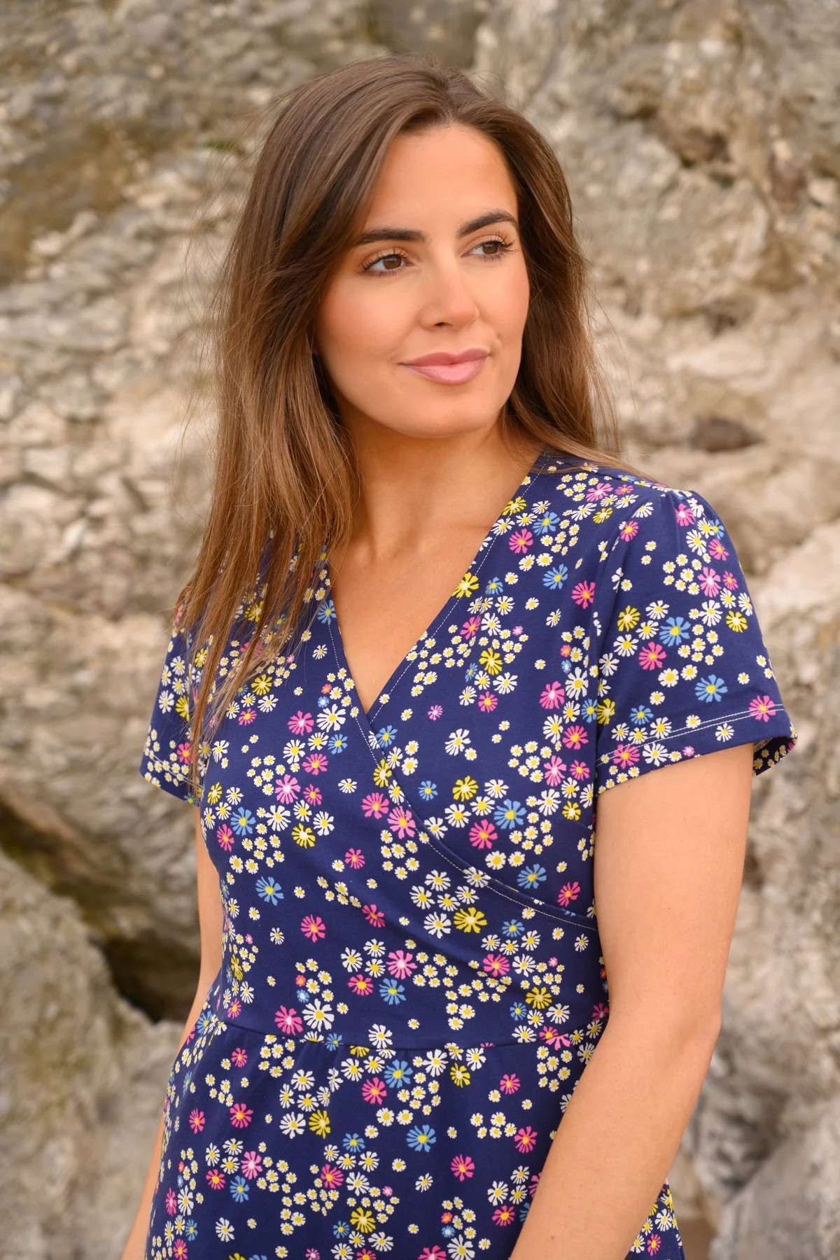 Lena Dress - Daisy Print - Image 4