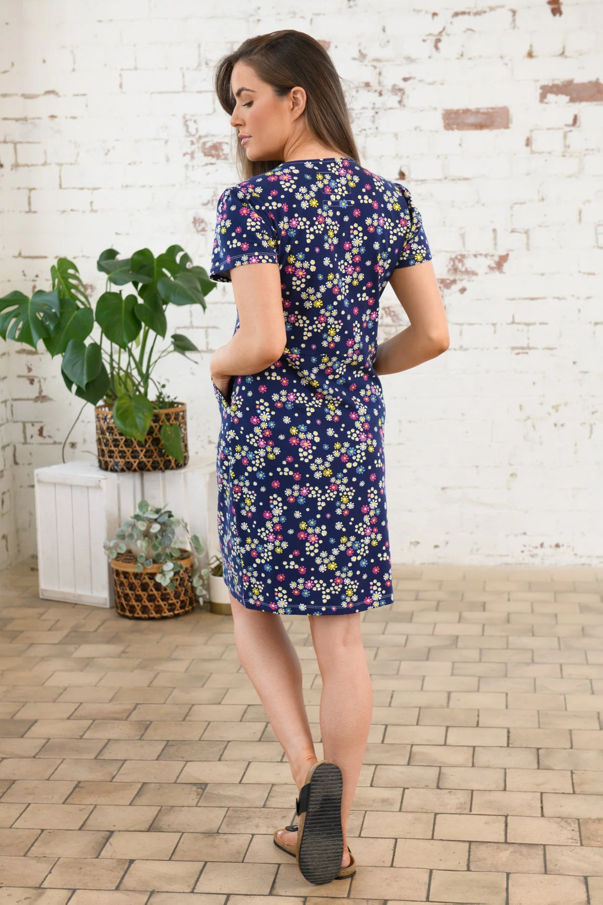 Lena Dress - Daisy Print - Image 5
