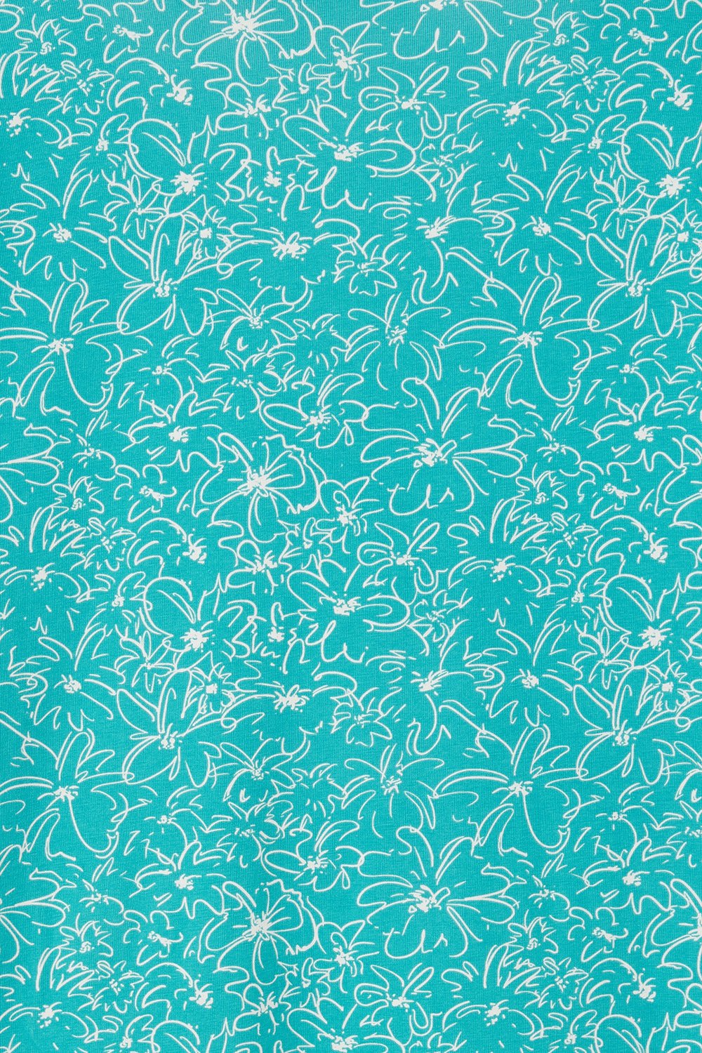 Lena Dress - Soft Teal Floral - Image 7