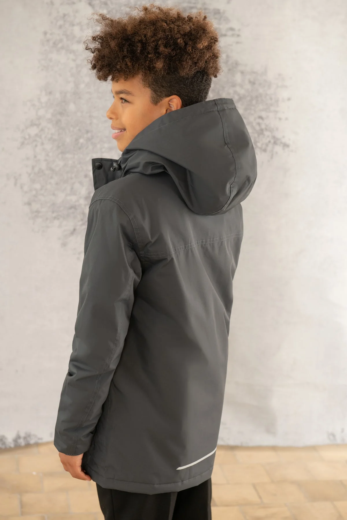 School Coat - Charcoal - Image 10