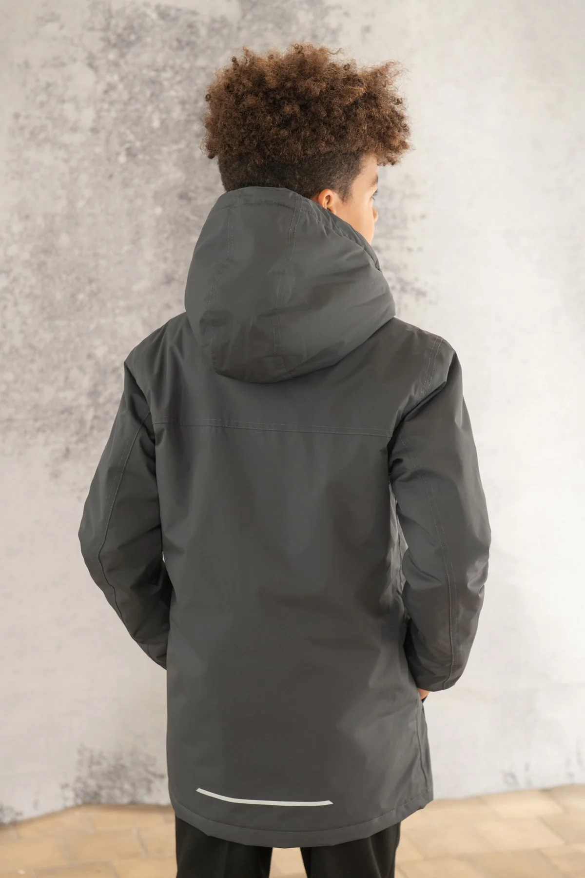 School Coat - Charcoal - Image 11