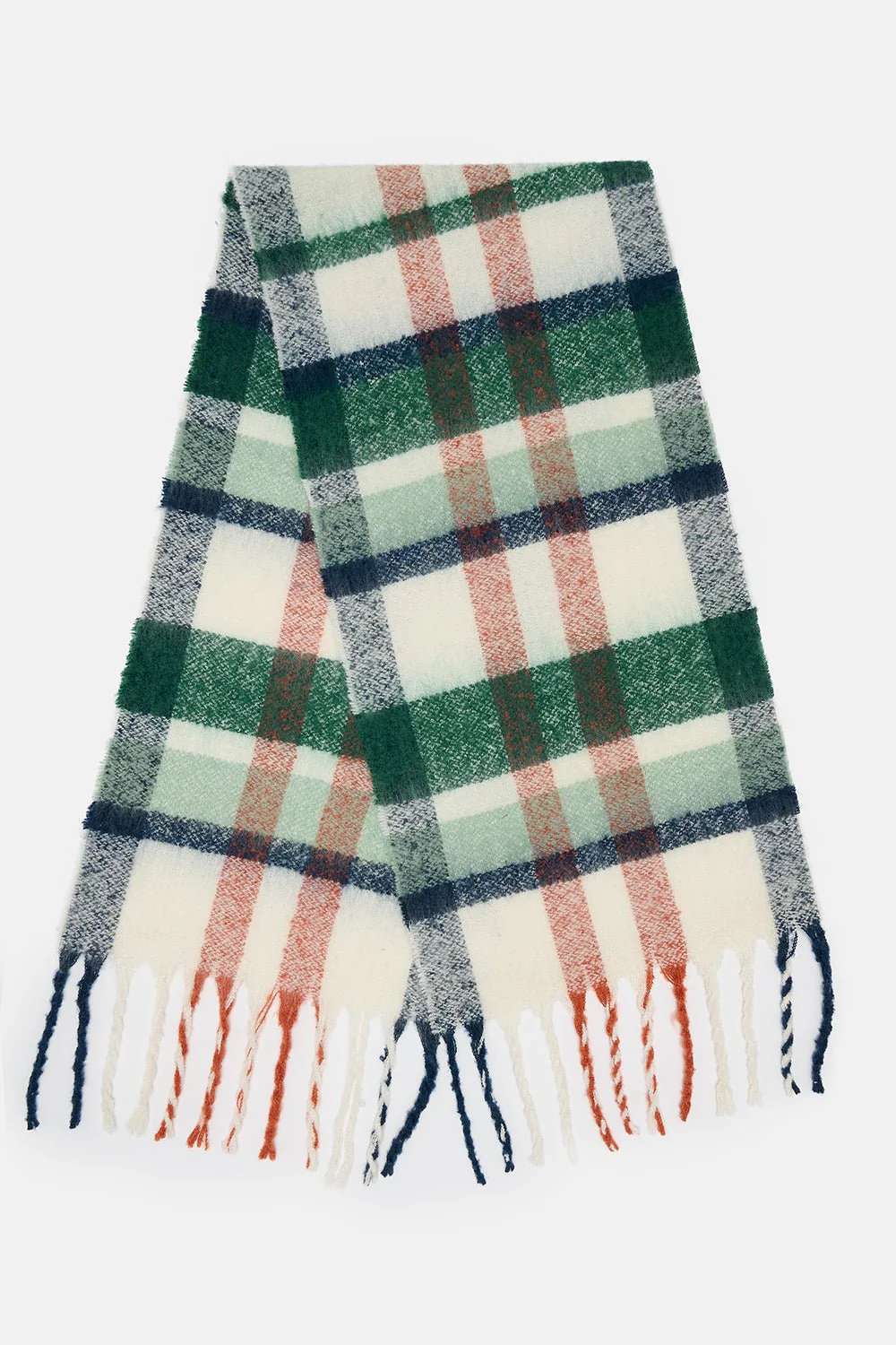 Lighthouse Scarf - Sage Rust Navy - Image 2