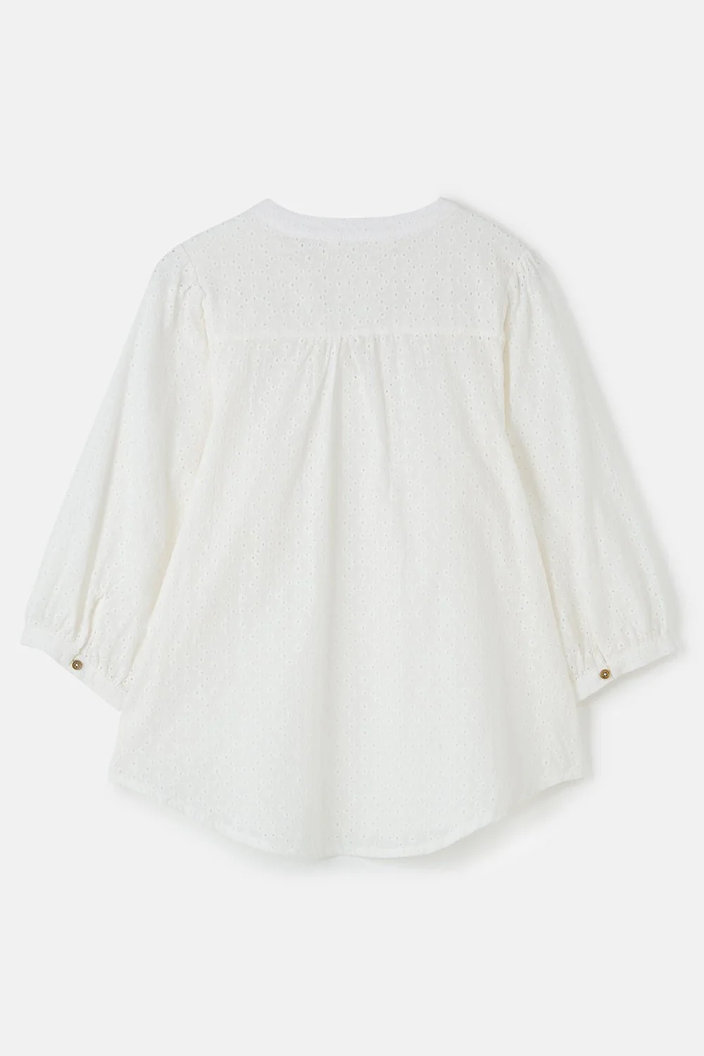 Lola Blouse - Floral Broderie Anglaise - Image 4