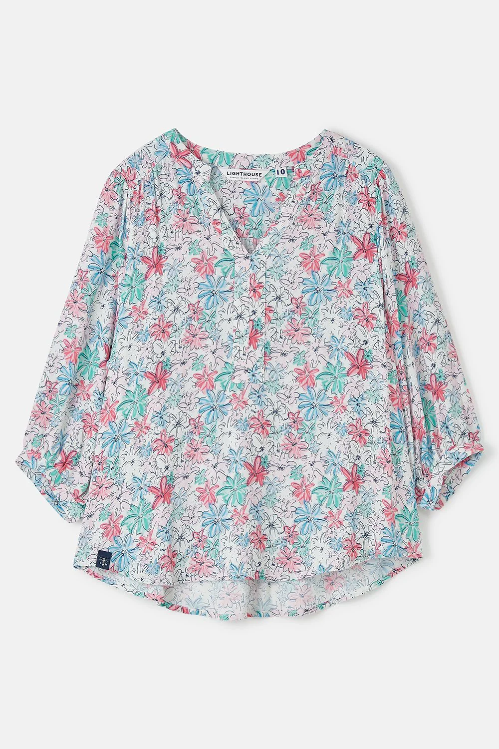 Lola Blouse - Pastel Floral - Image 6
