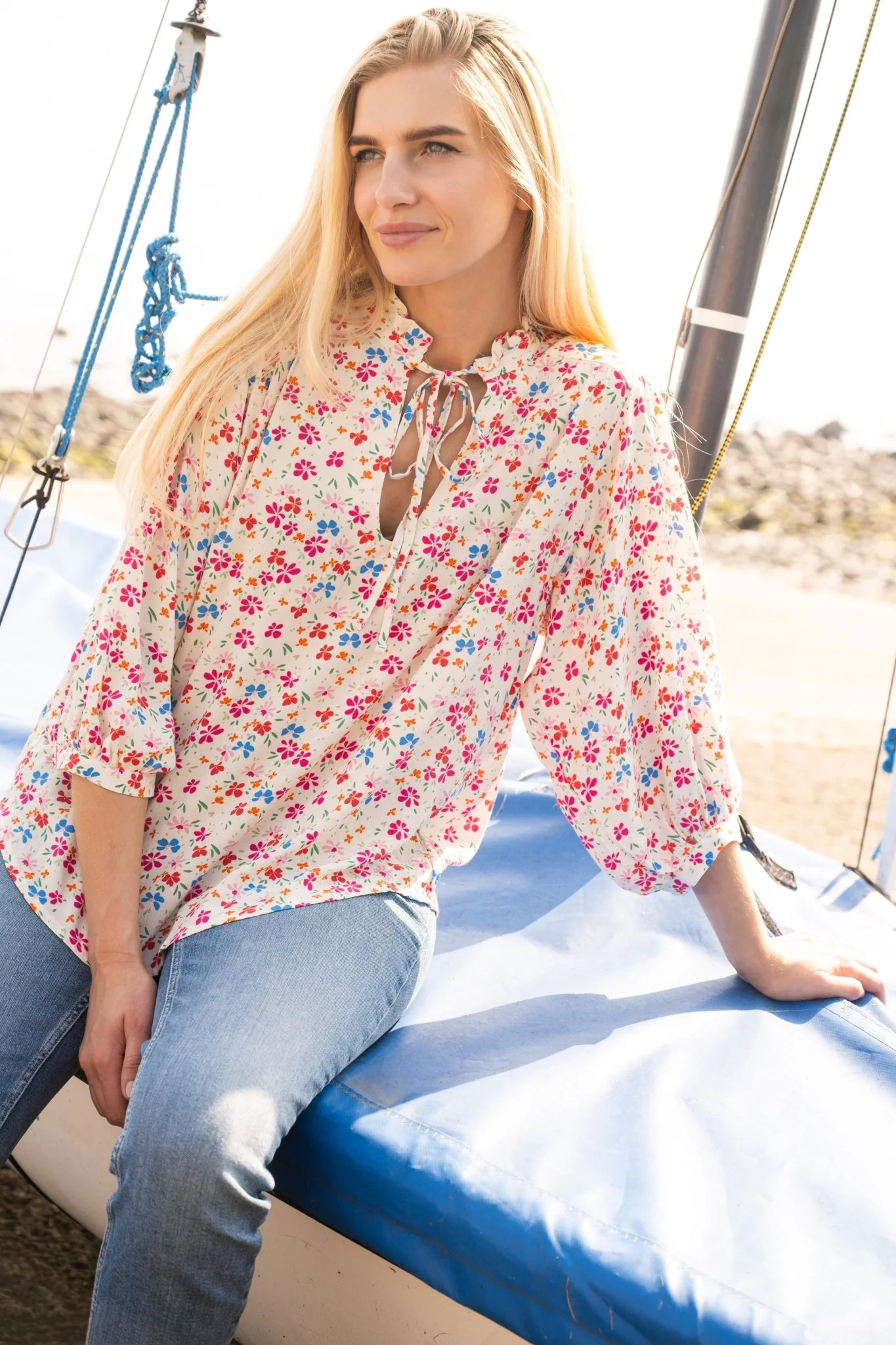 Lola Blouse - Summer Floral - Image 12