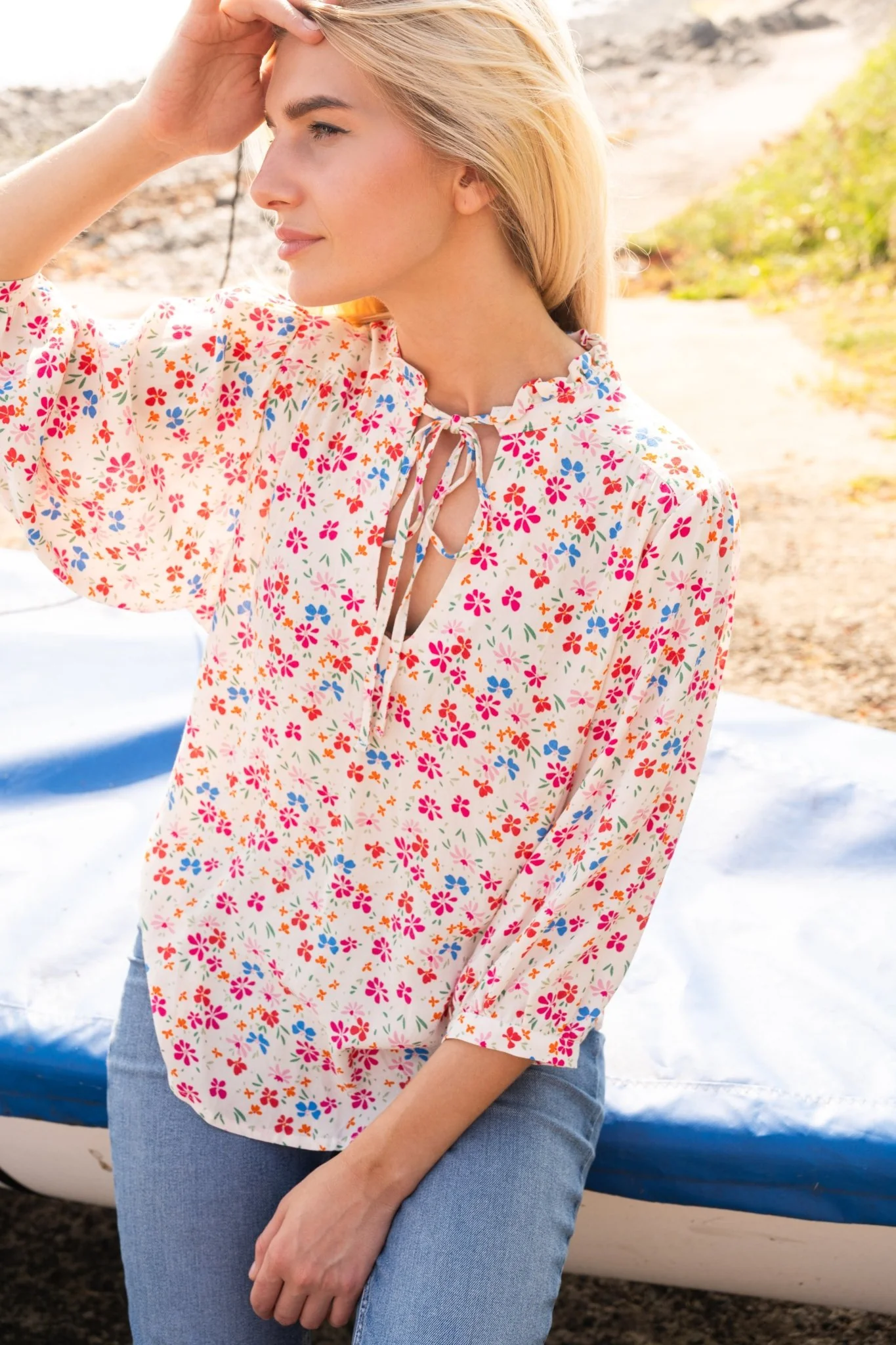 Lola Blouse - Summer Floral - Image 13