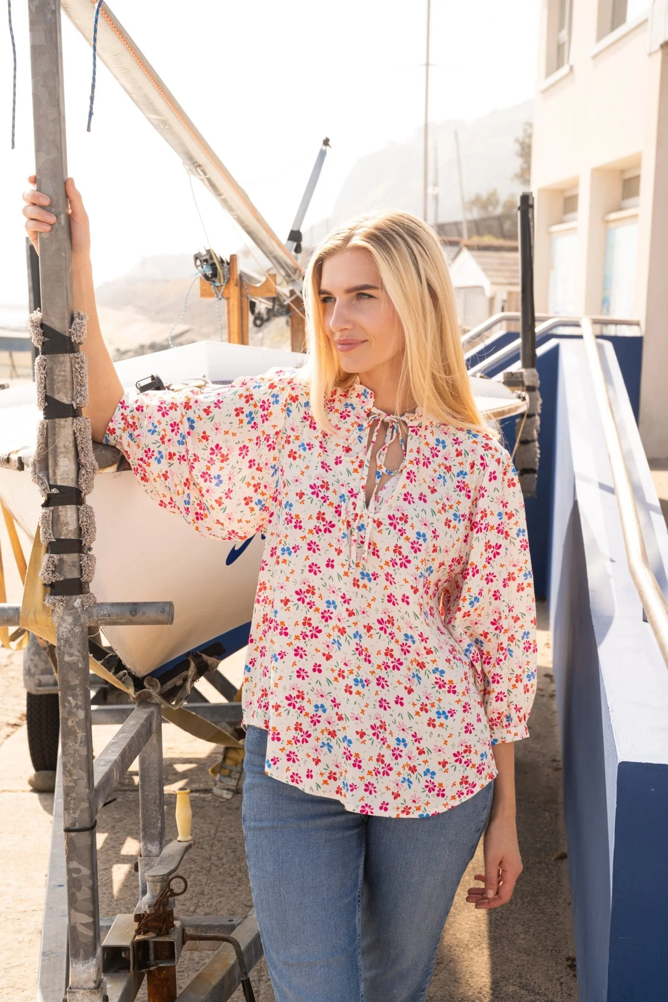 Lola Blouse - Summer Floral - Image 15
