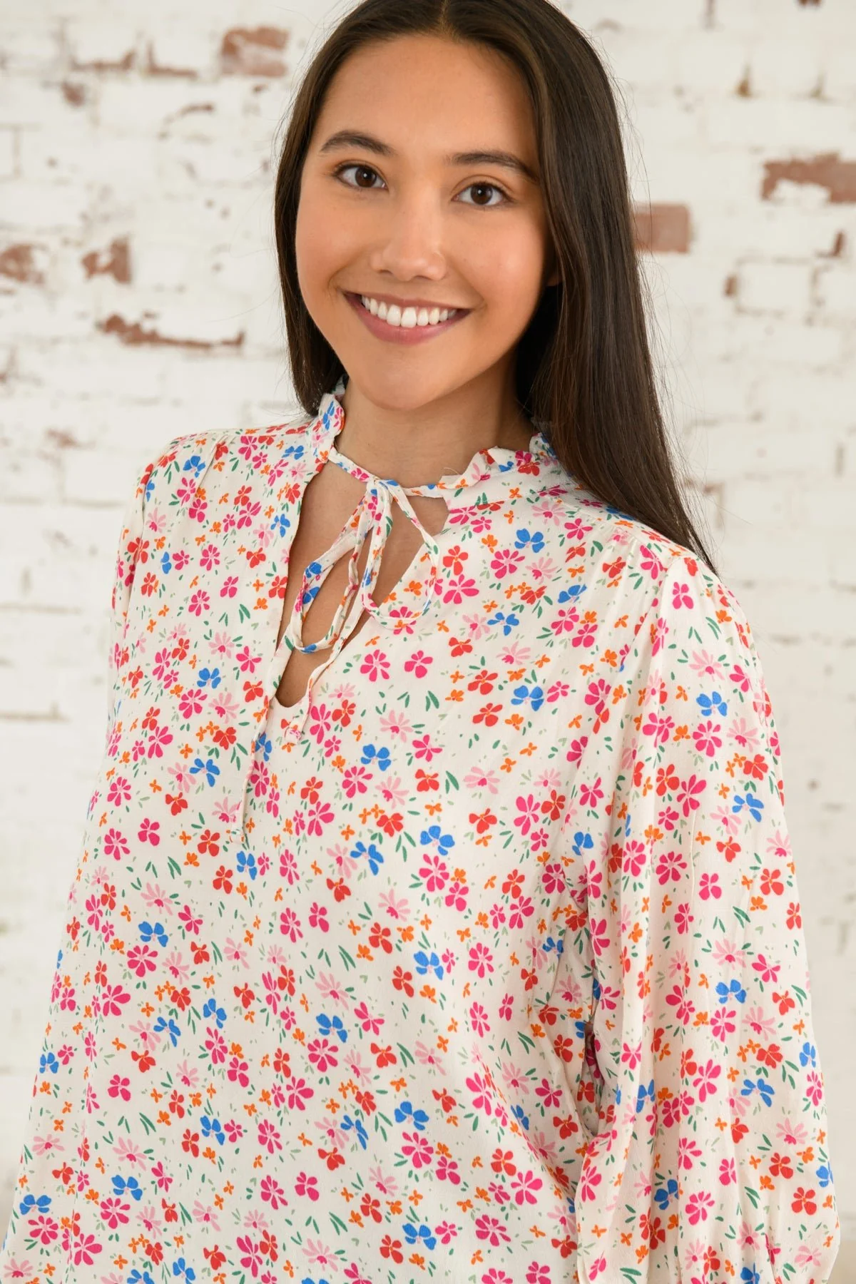 Lola Blouse - Summer Floral - Image 2