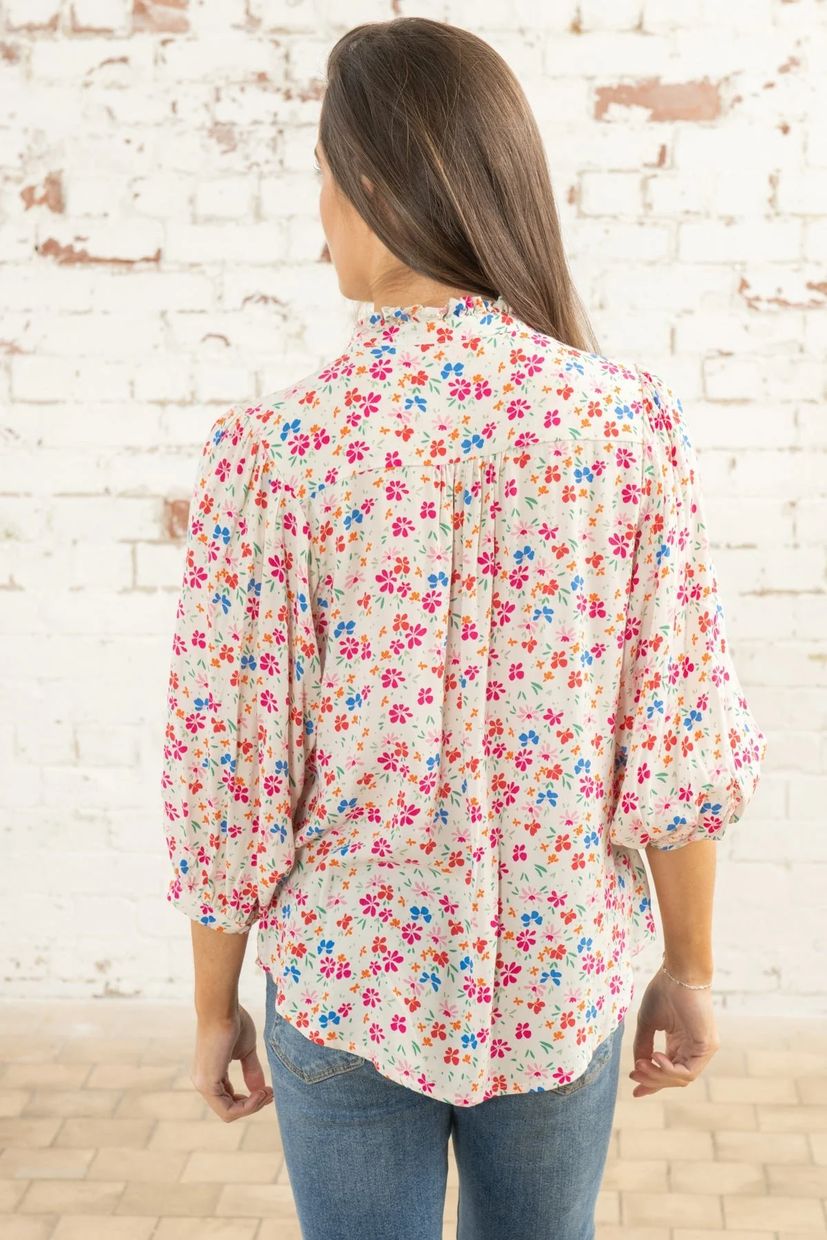Lola Blouse - Summer Floral - Image 6