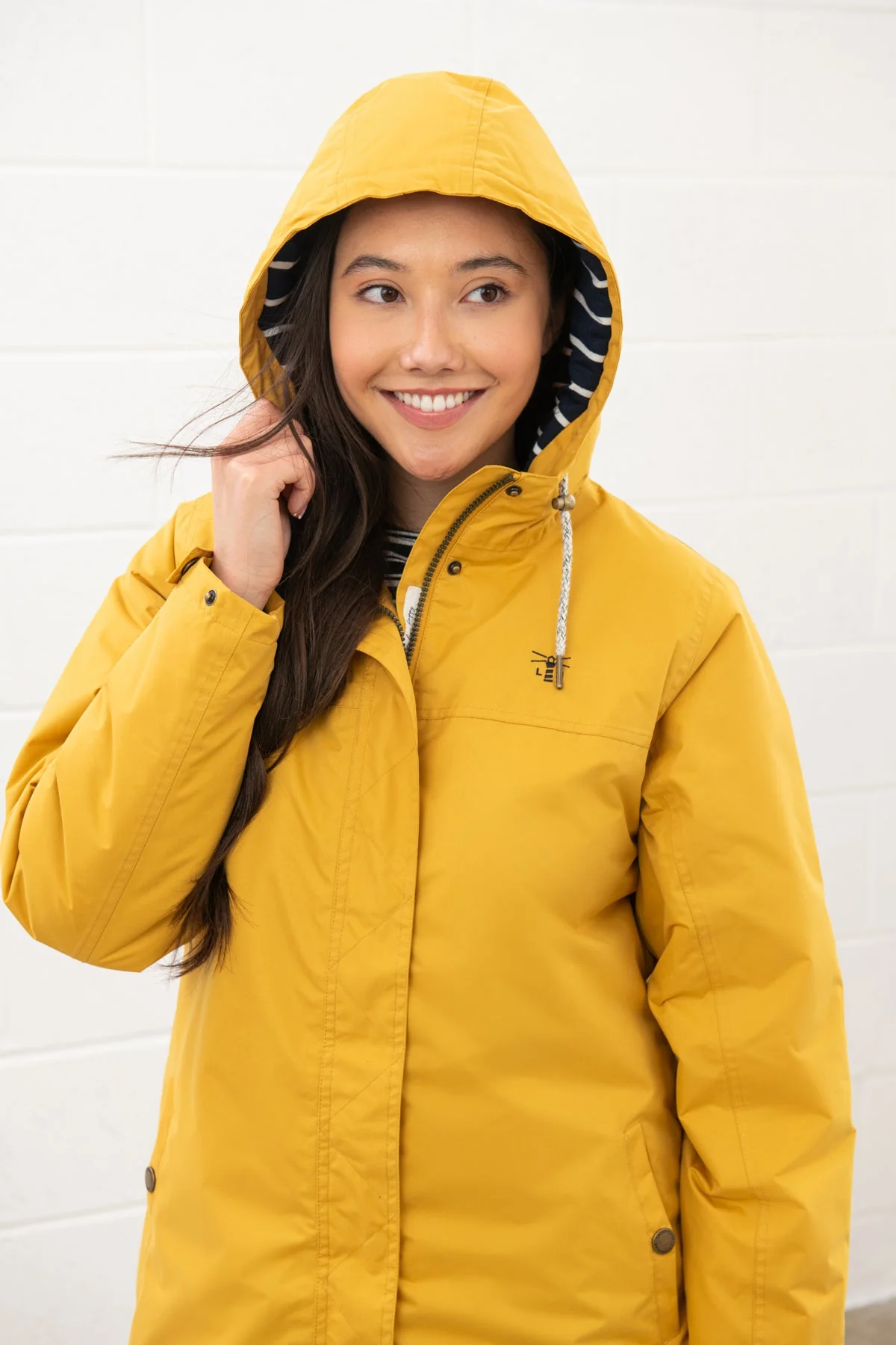 Eva Long Coat - Antique Gold - Image 9