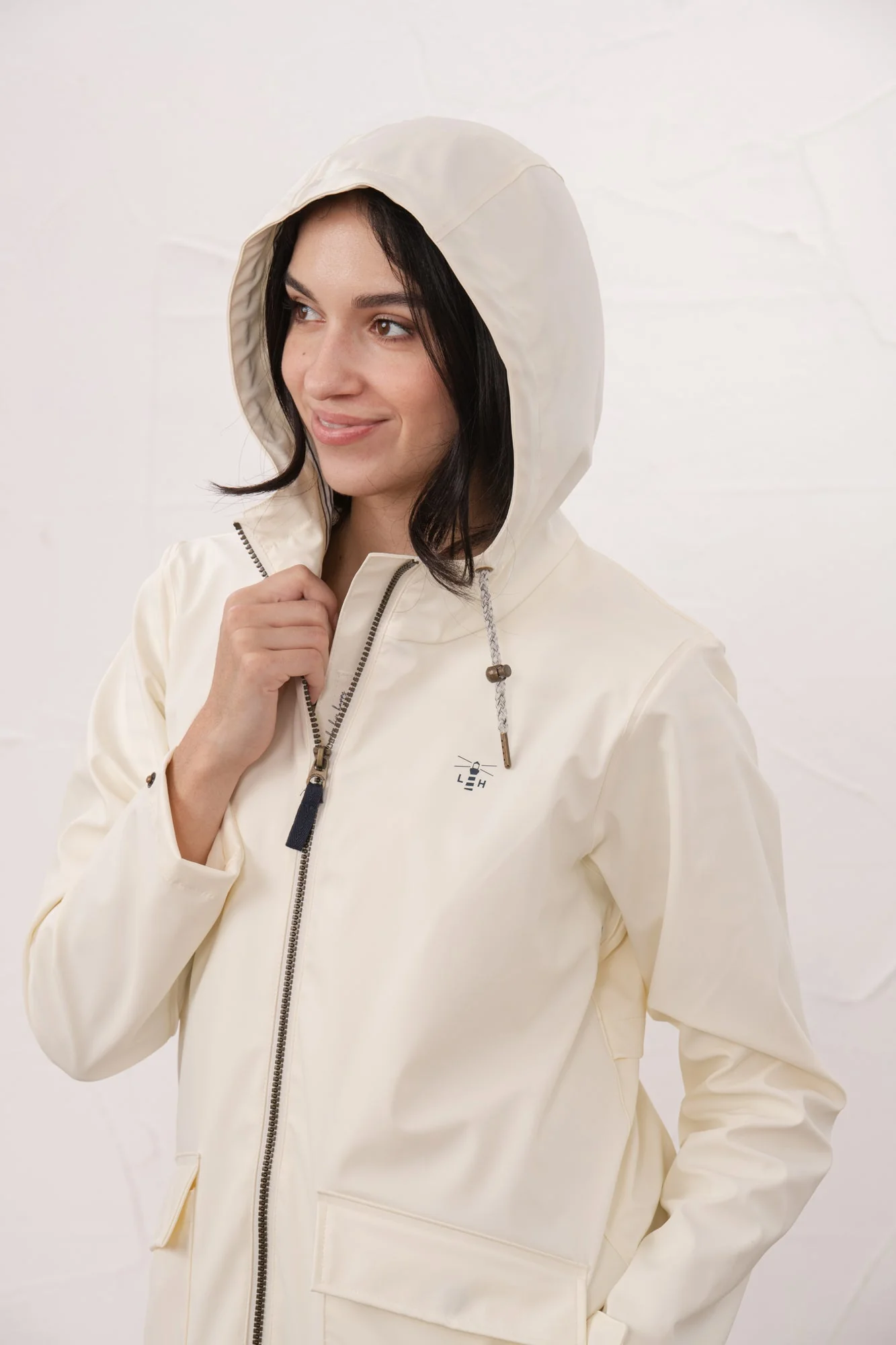 Lucy Long Jacket - Coconut - Image 3